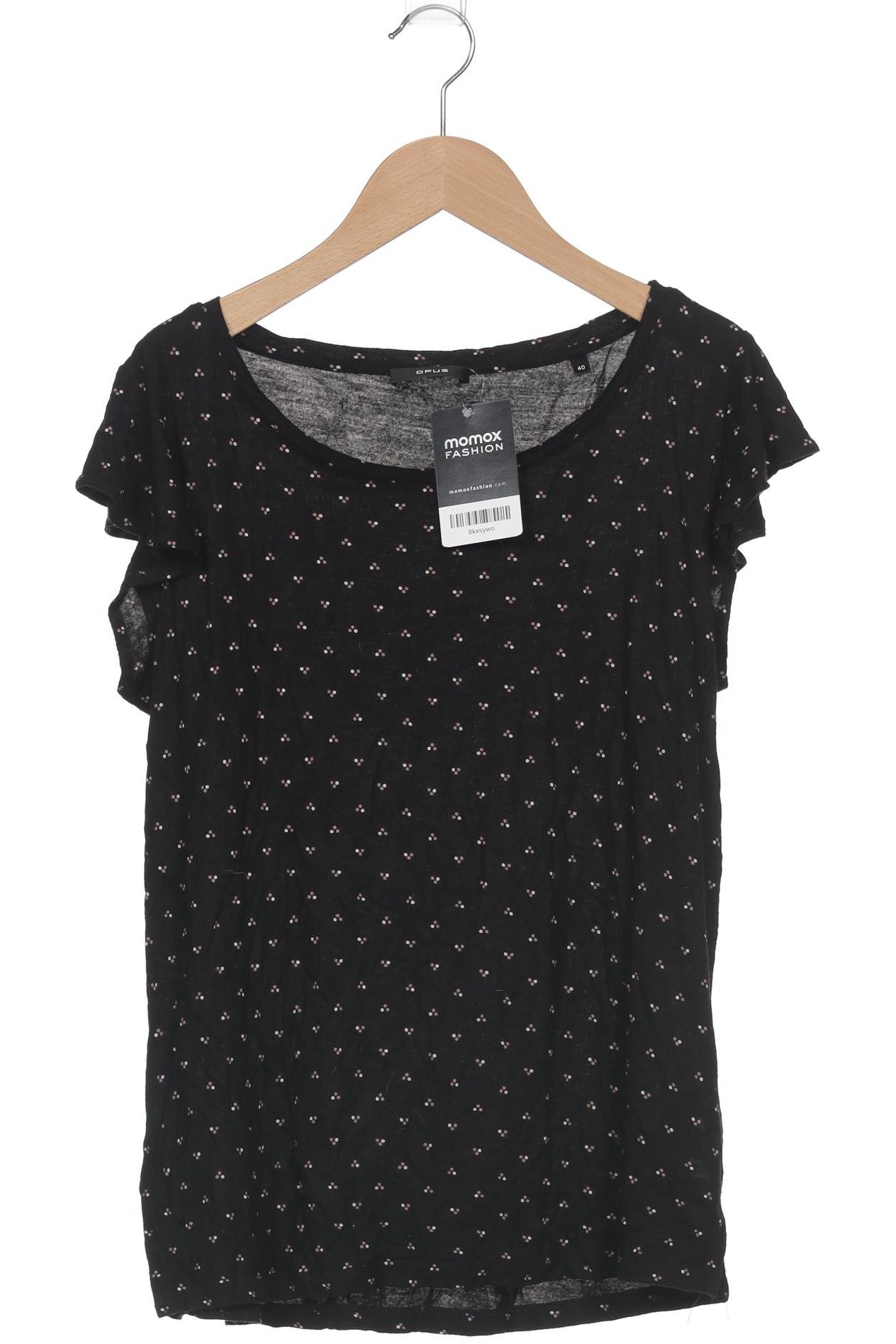 

Opus Damen T-Shirt, schwarz, Gr. 40