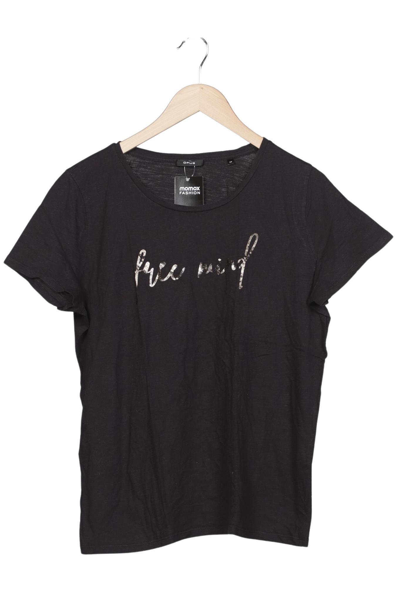 

Opus Damen T-Shirt, schwarz, Gr. 44