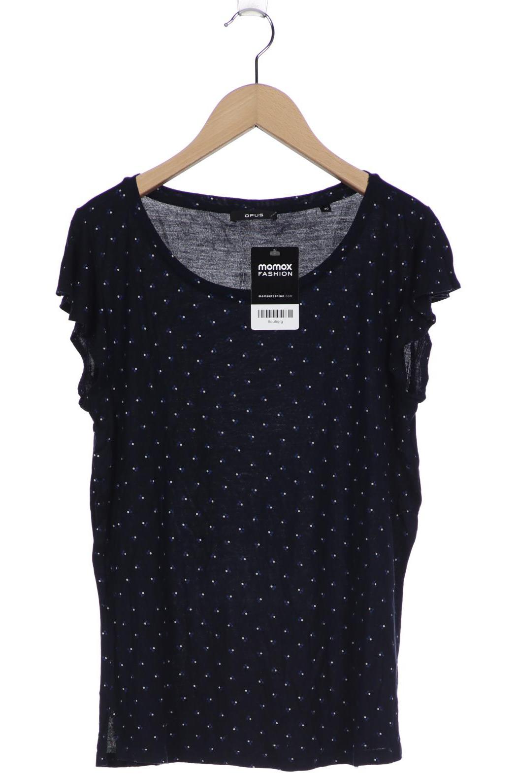 

Opus Damen T-Shirt, marineblau