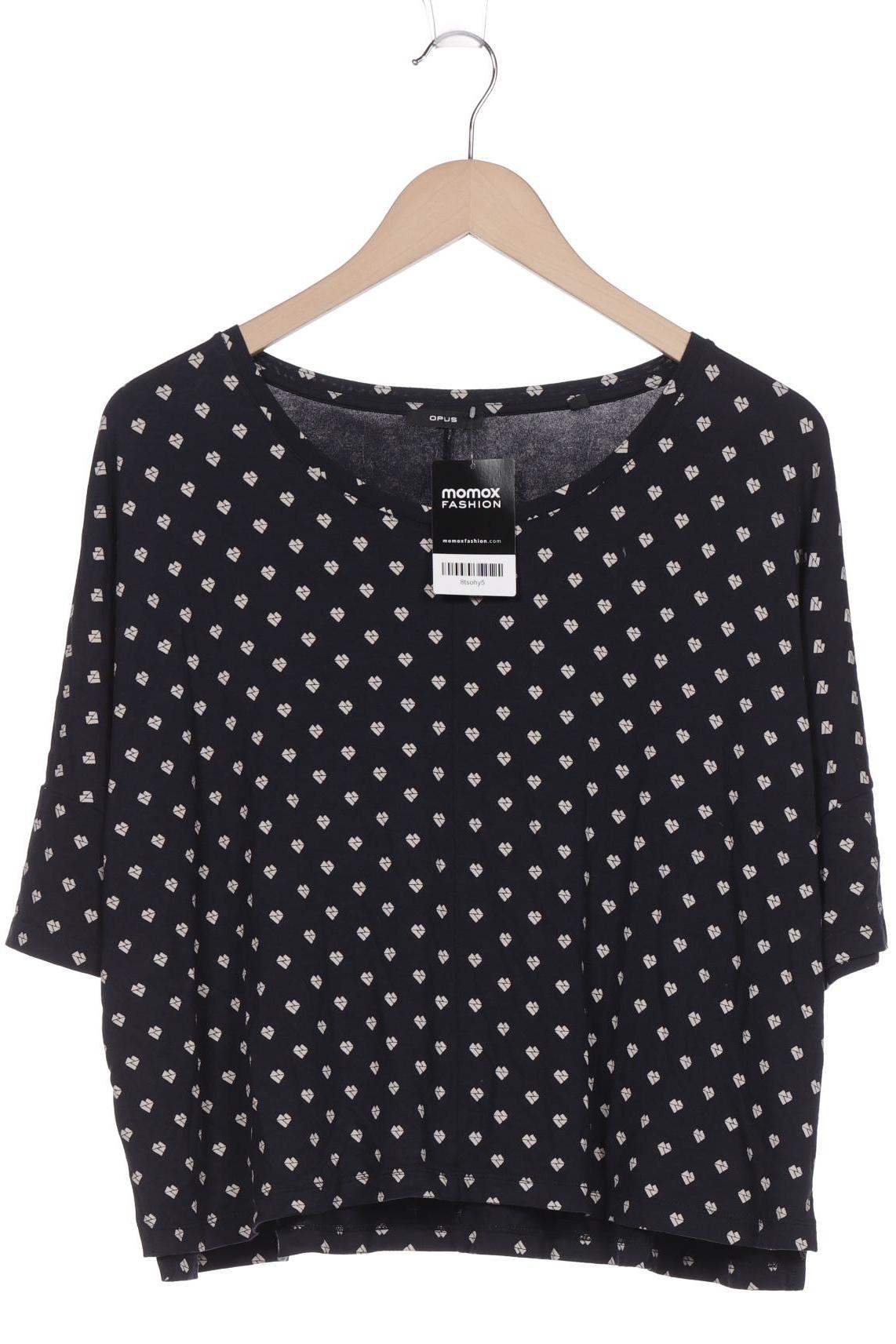

Opus Damen T-Shirt, marineblau