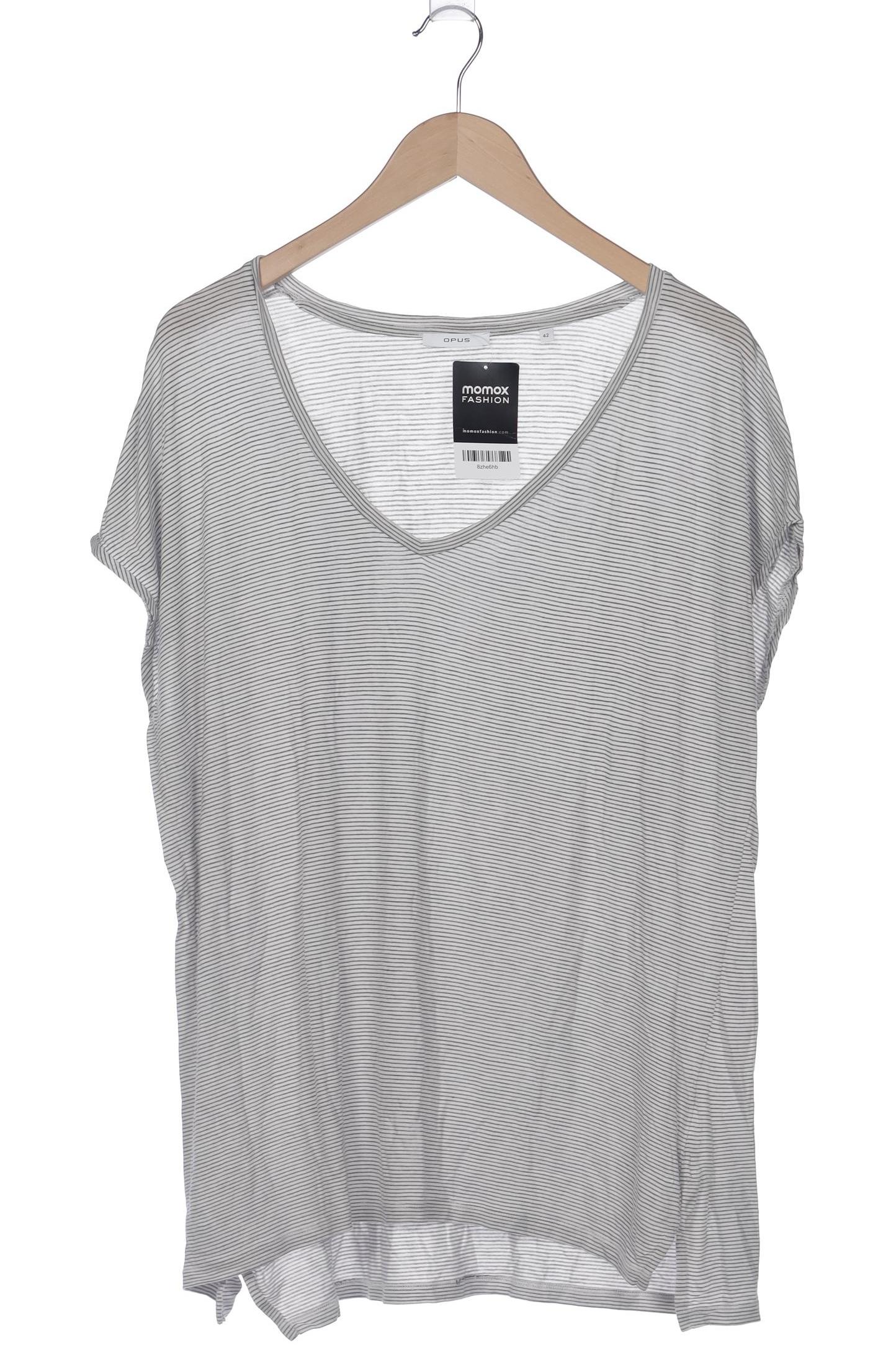 

Opus Damen T-Shirt, weiß, Gr. 42