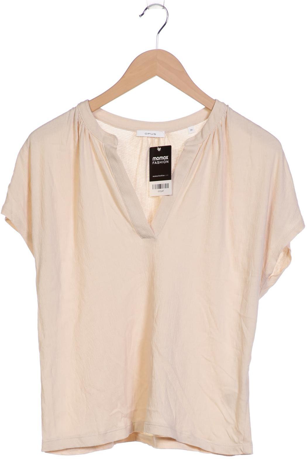 

Opus Damen T-Shirt, cremeweiß, Gr. 36