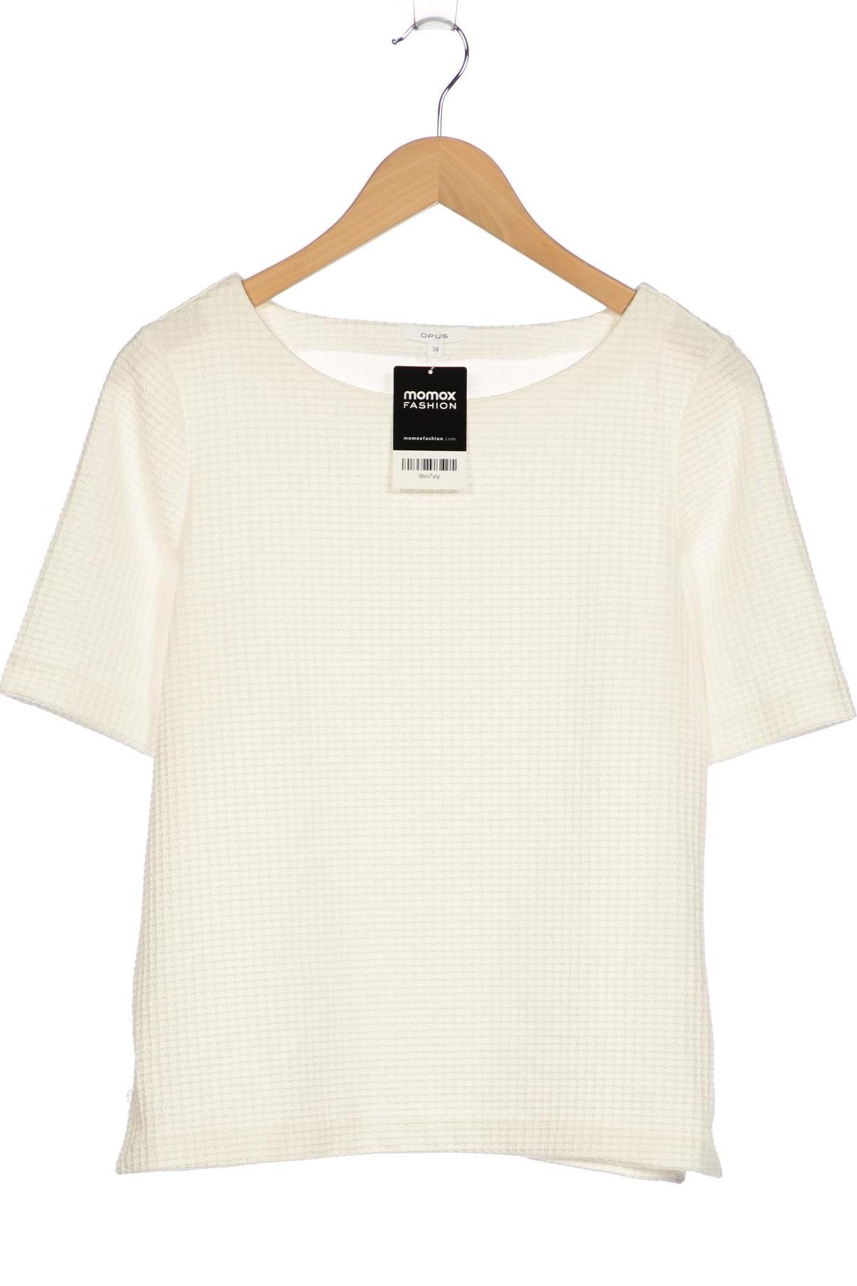 

Opus Damen T-Shirt, weiß, Gr. 36