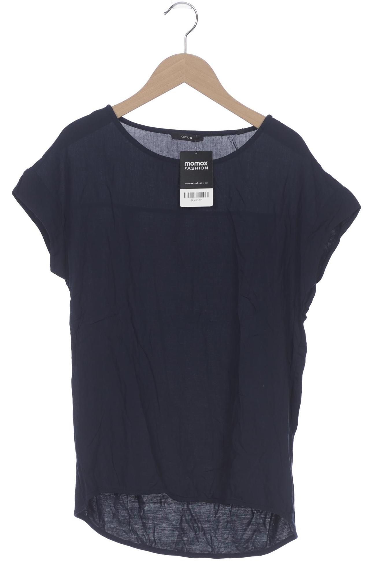

Opus Damen T-Shirt, marineblau, Gr. 36