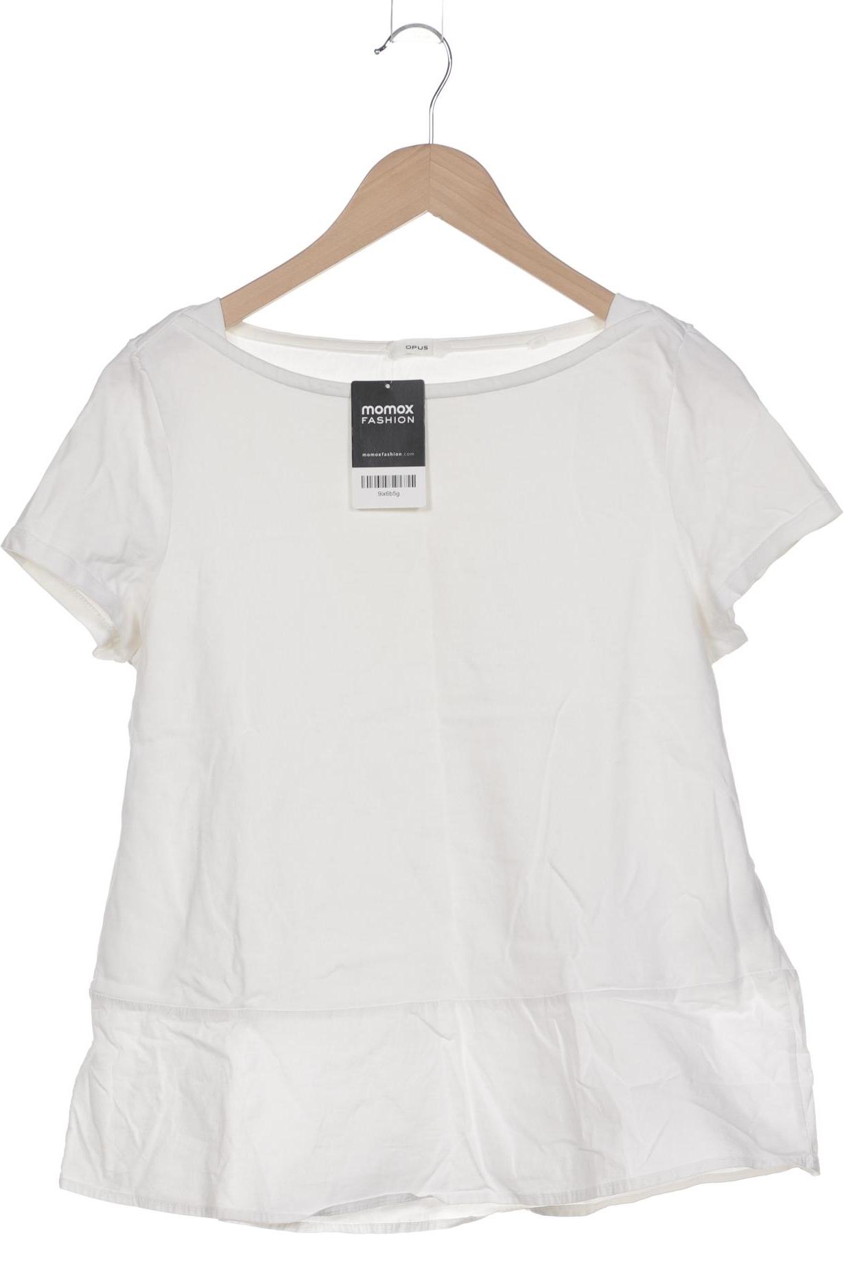 

Opus Damen T-Shirt, weiß, Gr. 40