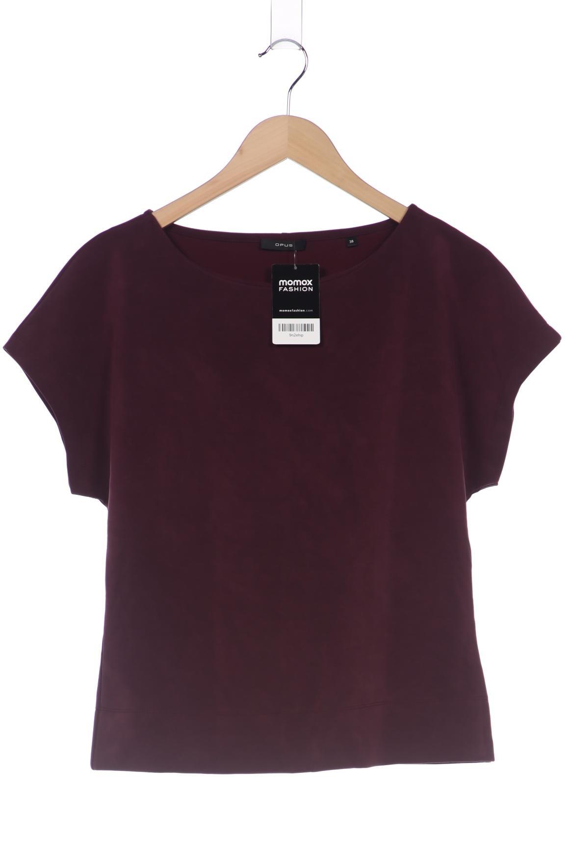 

Opus Damen T-Shirt, bordeaux, Gr. 38
