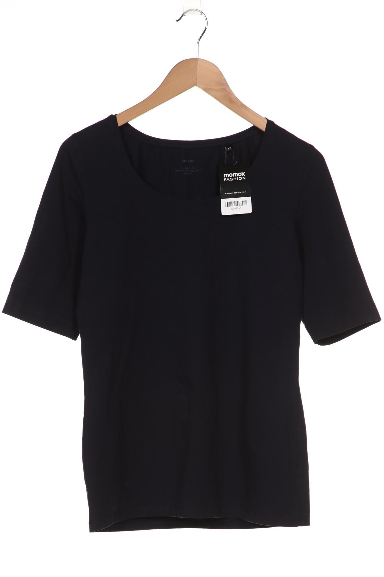 

Opus Damen T-Shirt, marineblau, Gr. 42