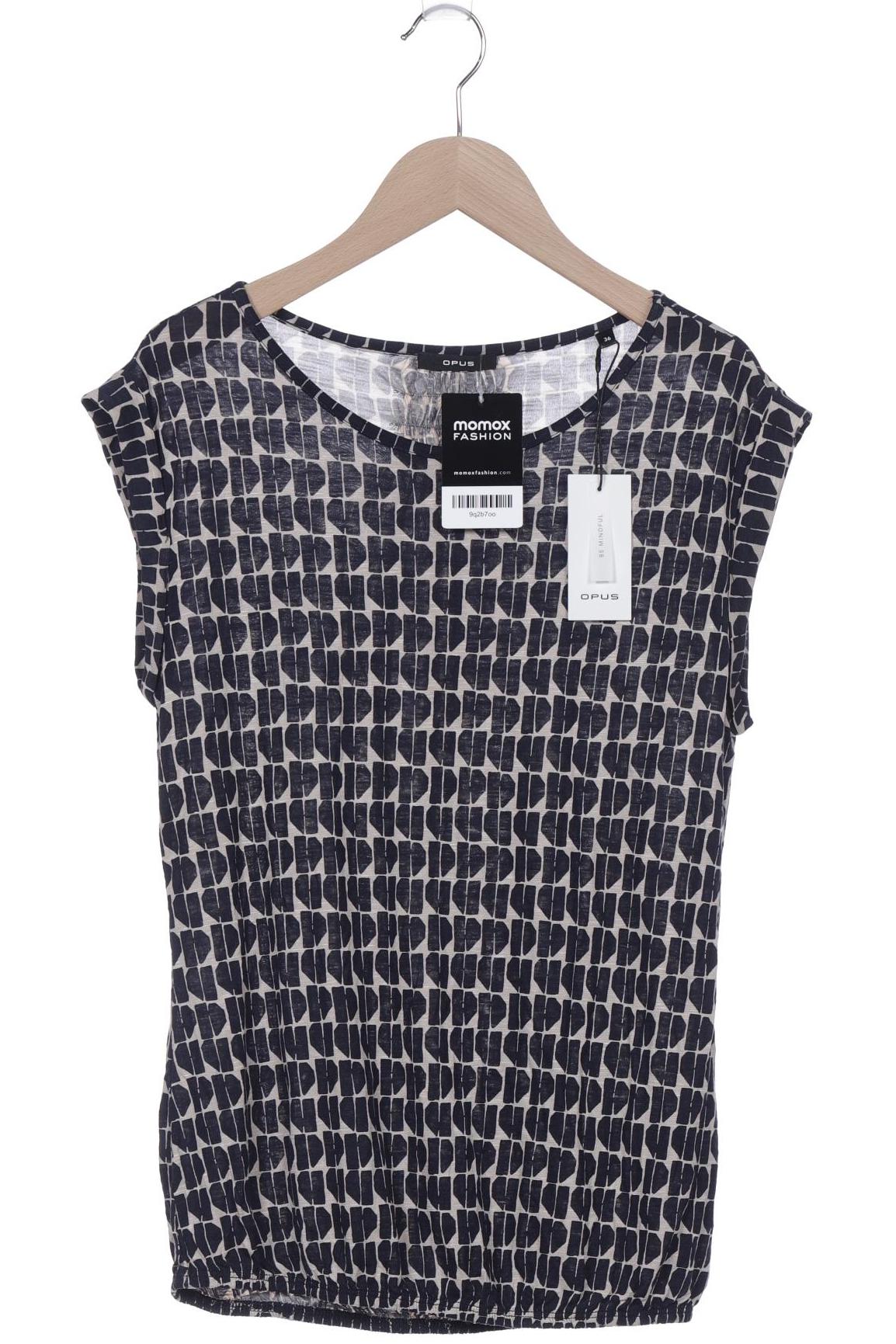 

Opus Damen T-Shirt, marineblau, Gr. 36