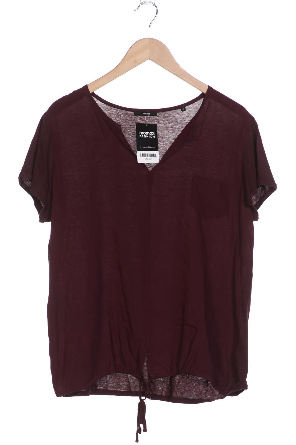 

Opus Damen T-Shirt, bordeaux, Gr. 42