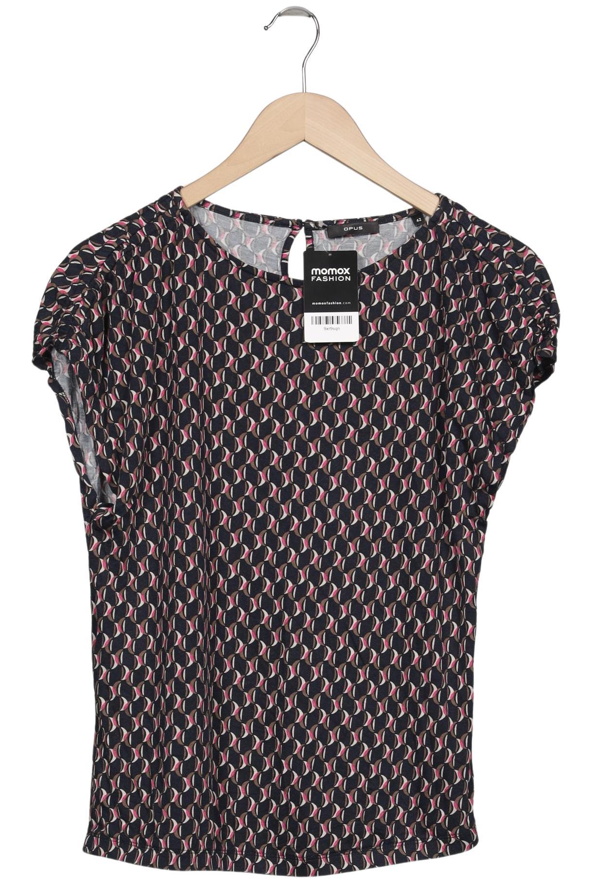 

Opus Damen T-Shirt, marineblau, Gr. 42