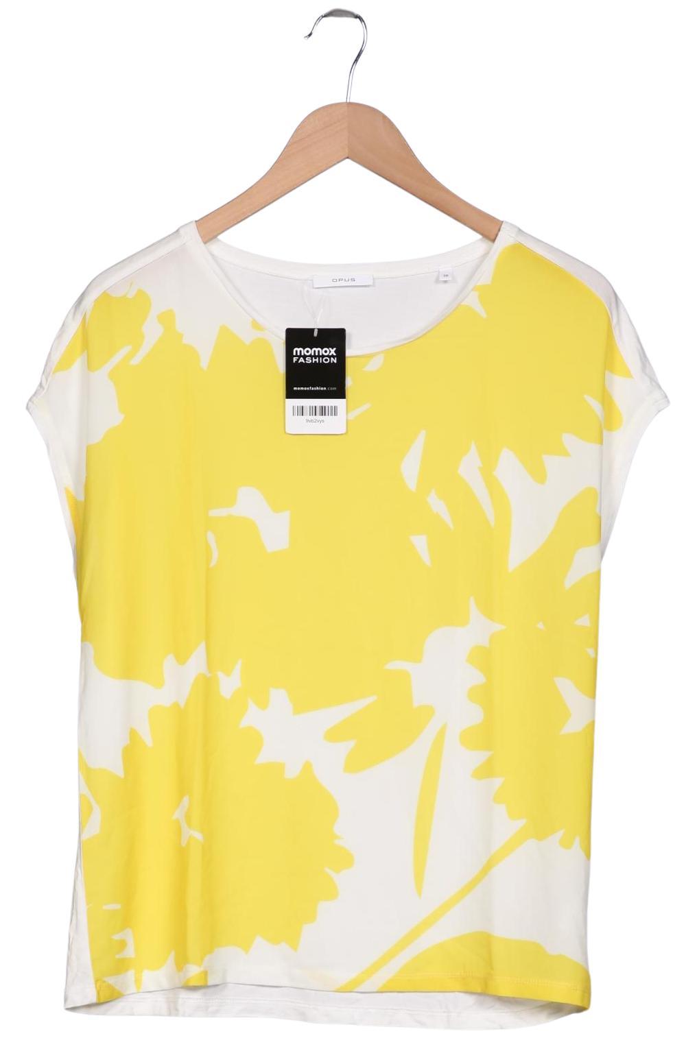

Opus Damen T-Shirt, weiß, Gr. 38