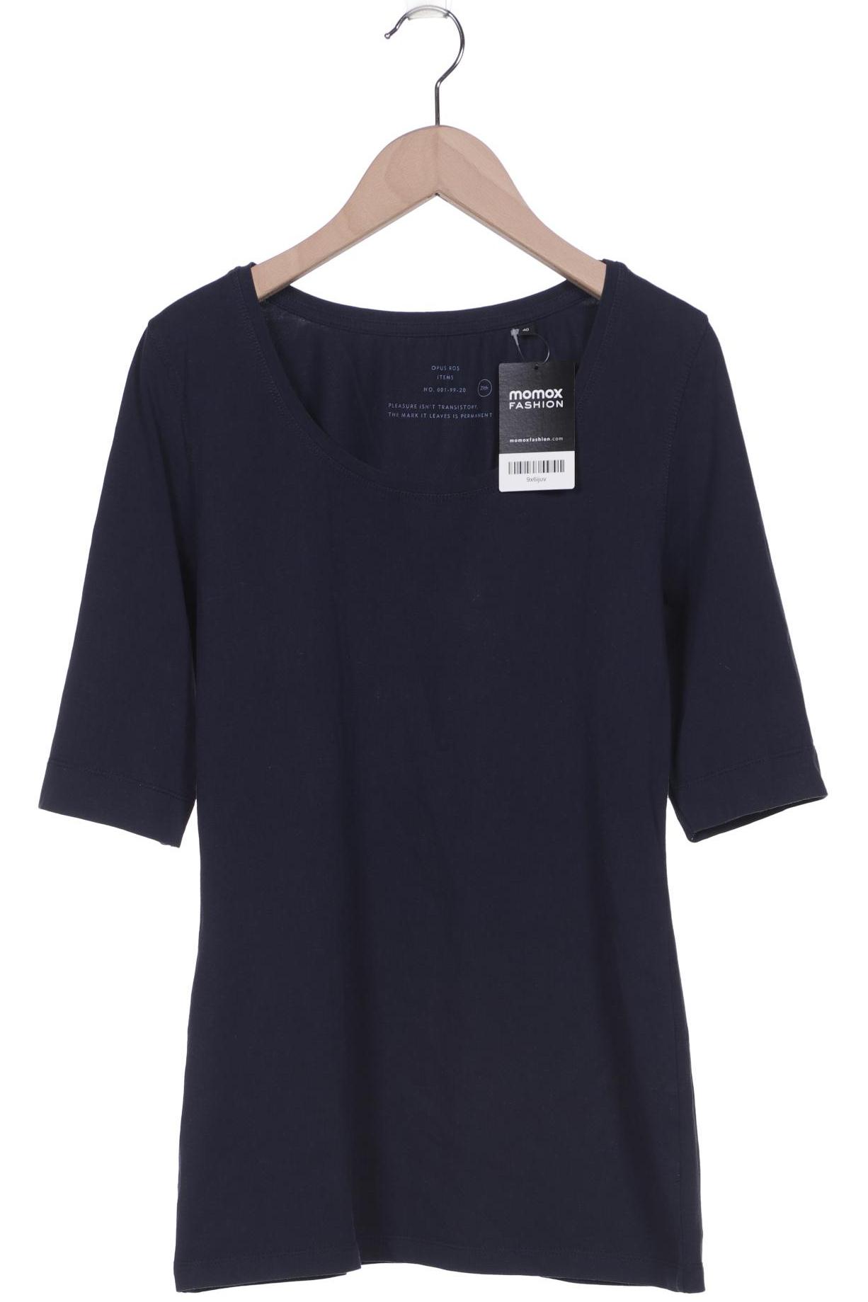 

Opus Damen T-Shirt, marineblau
