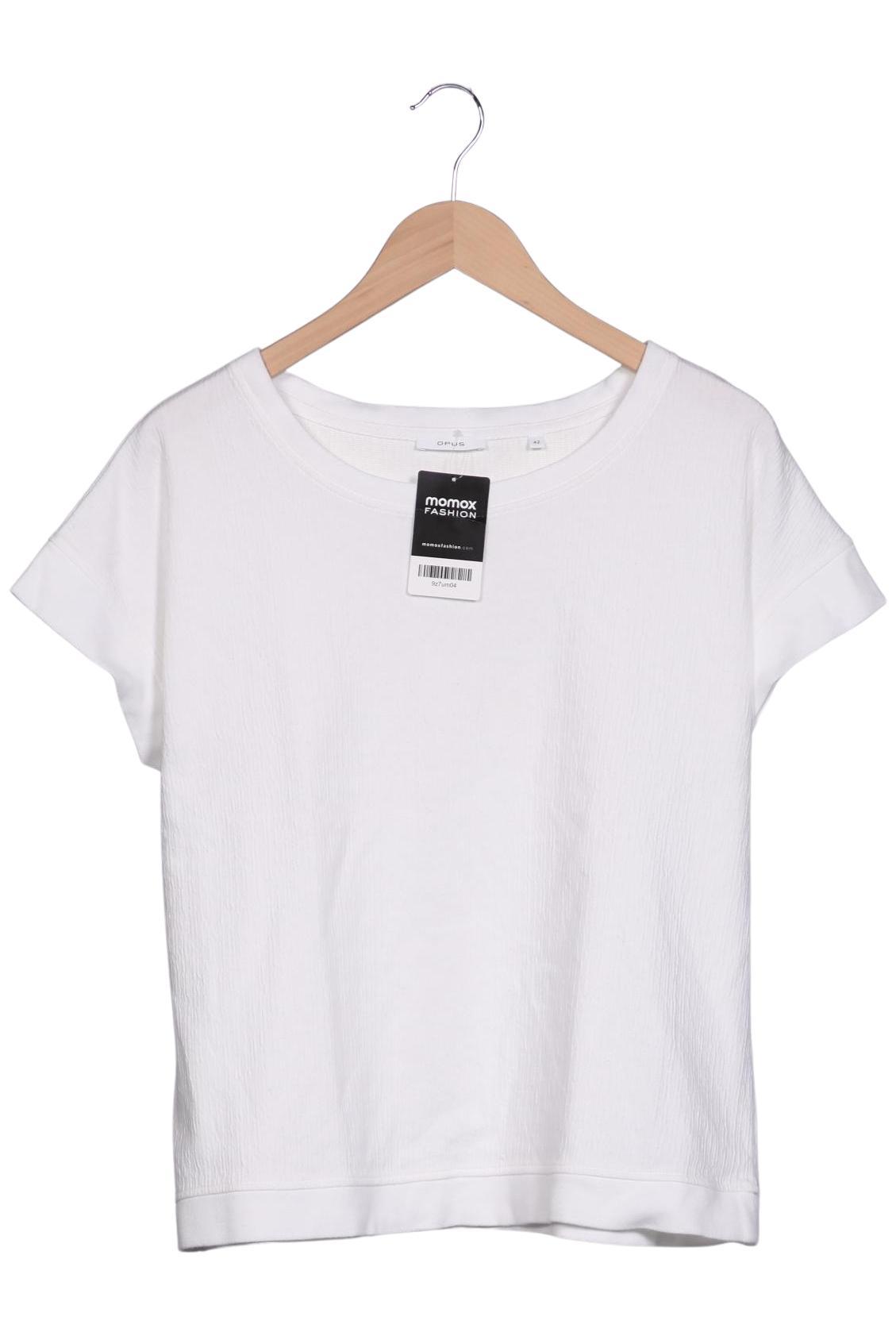 

Opus Damen T-Shirt, weiß, Gr. 42