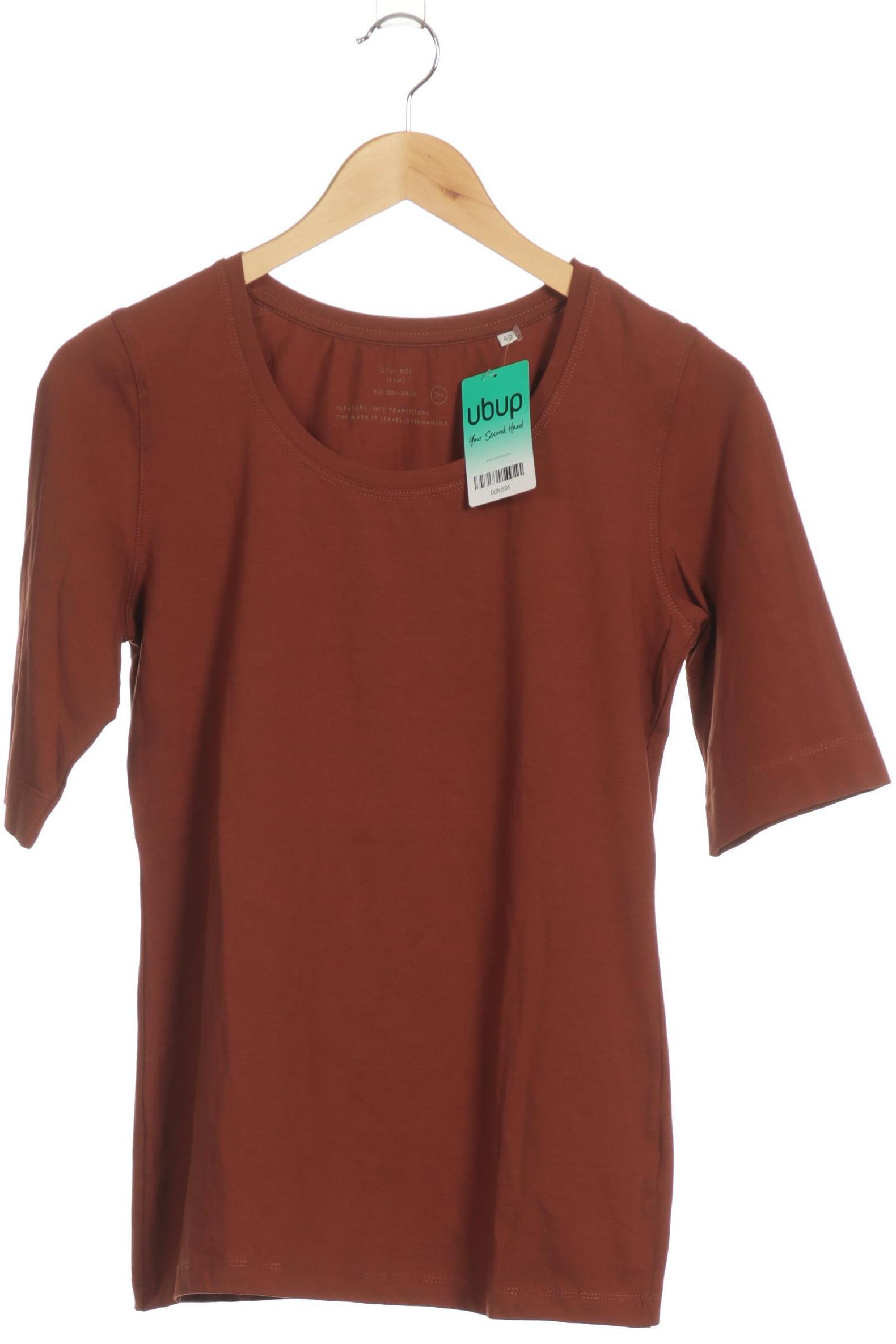 

Opus Damen T-Shirt, braun, Gr. 40