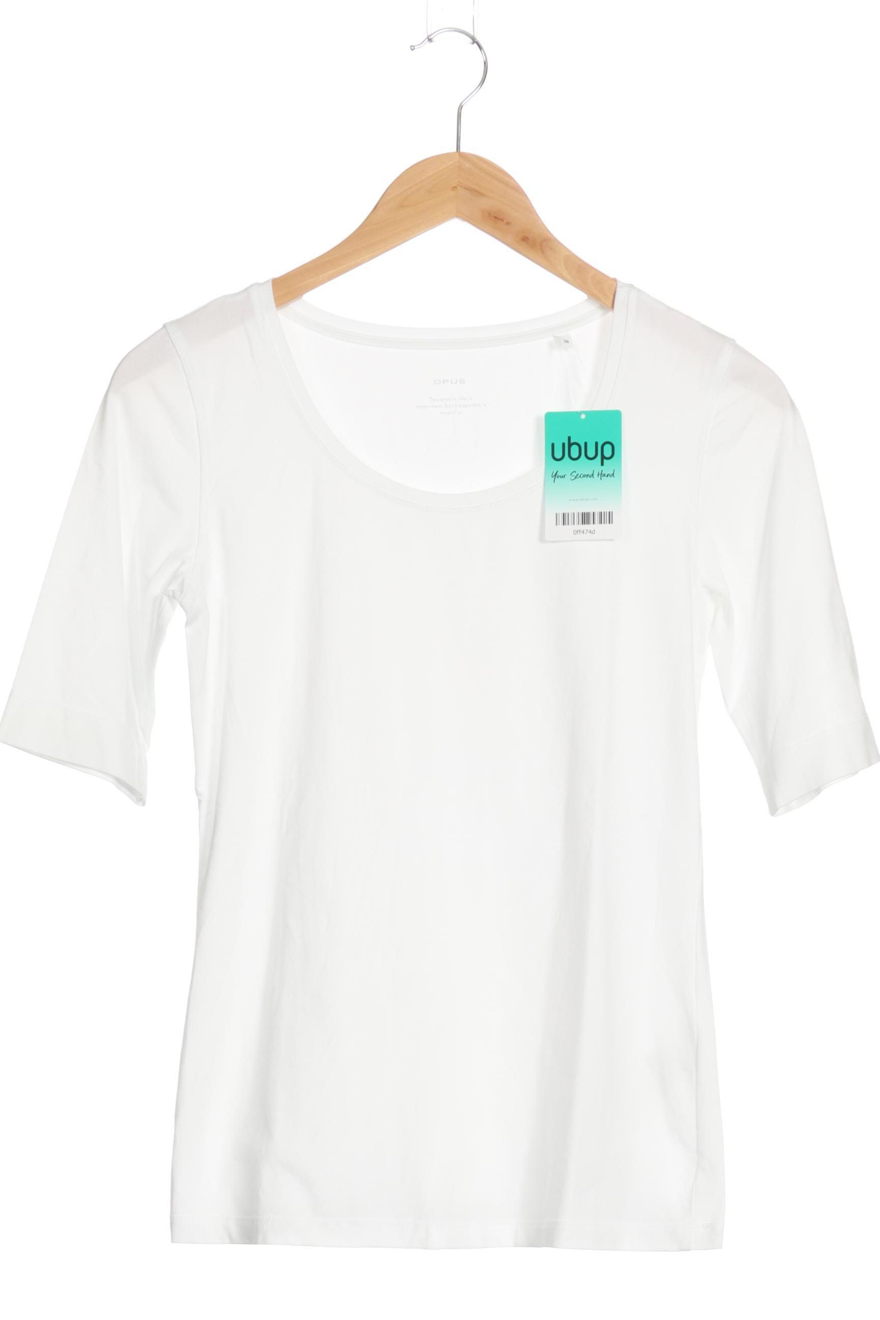 

Opus Damen T-Shirt, weiß, Gr. 38