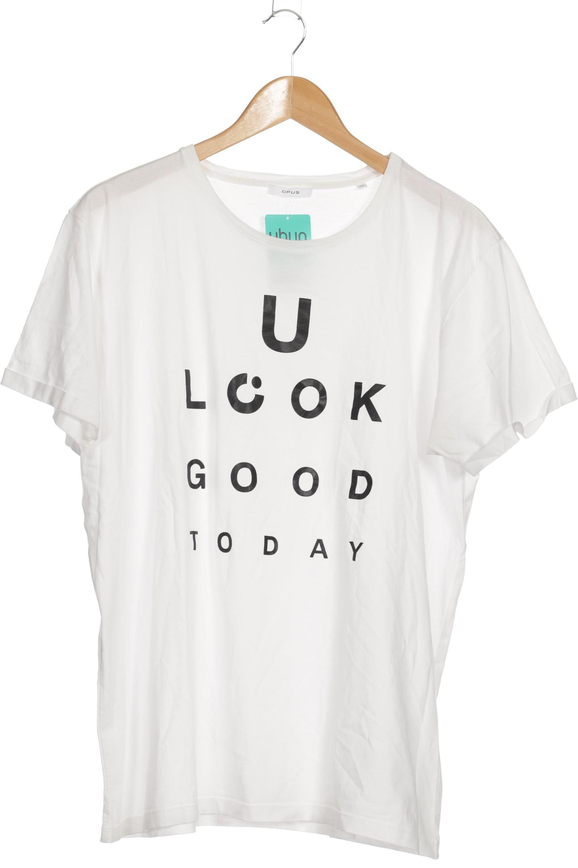 

Opus Damen T-Shirt, weiß, Gr. 42