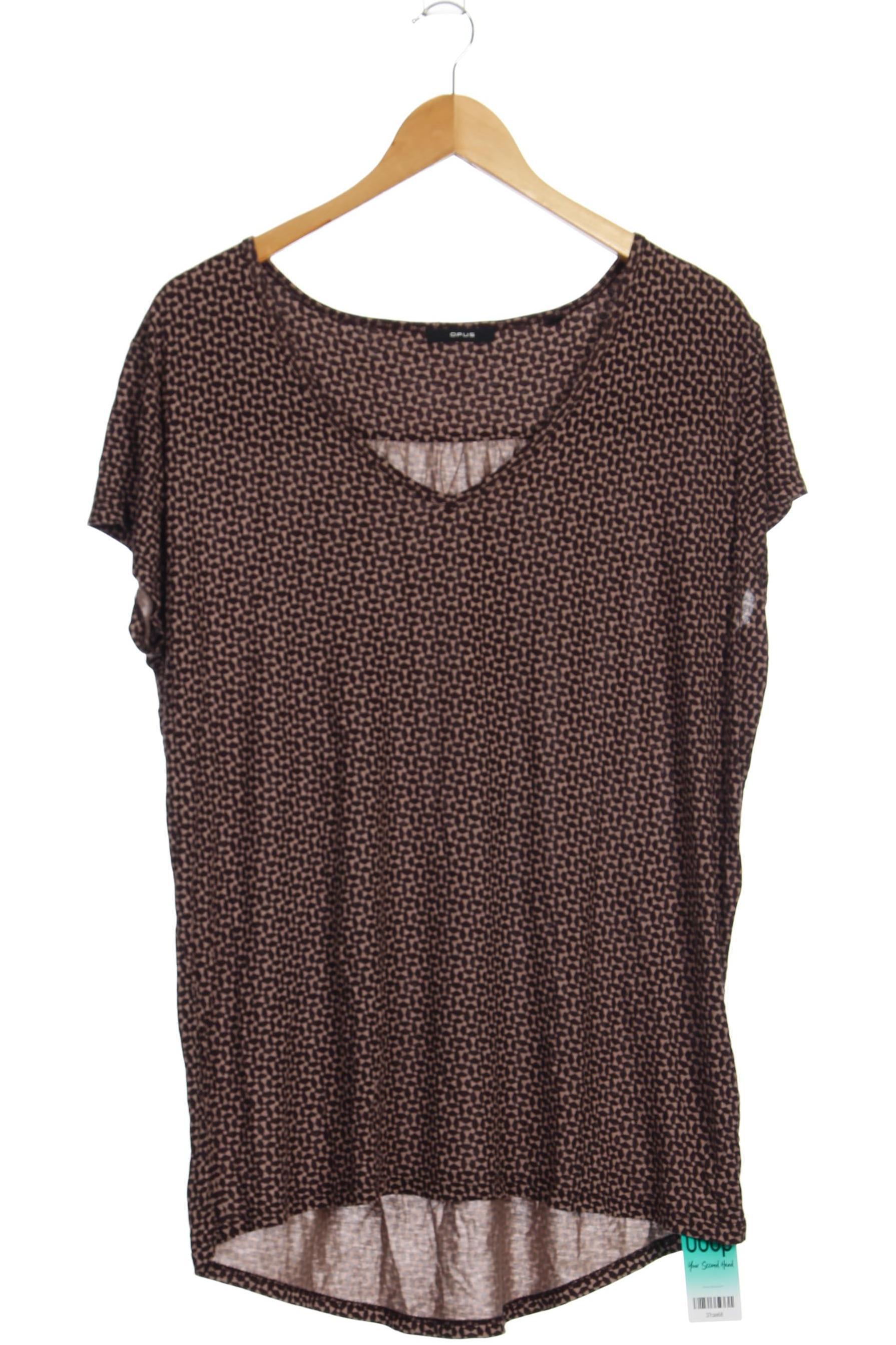 

Opus Damen T-Shirt, braun, Gr. 44