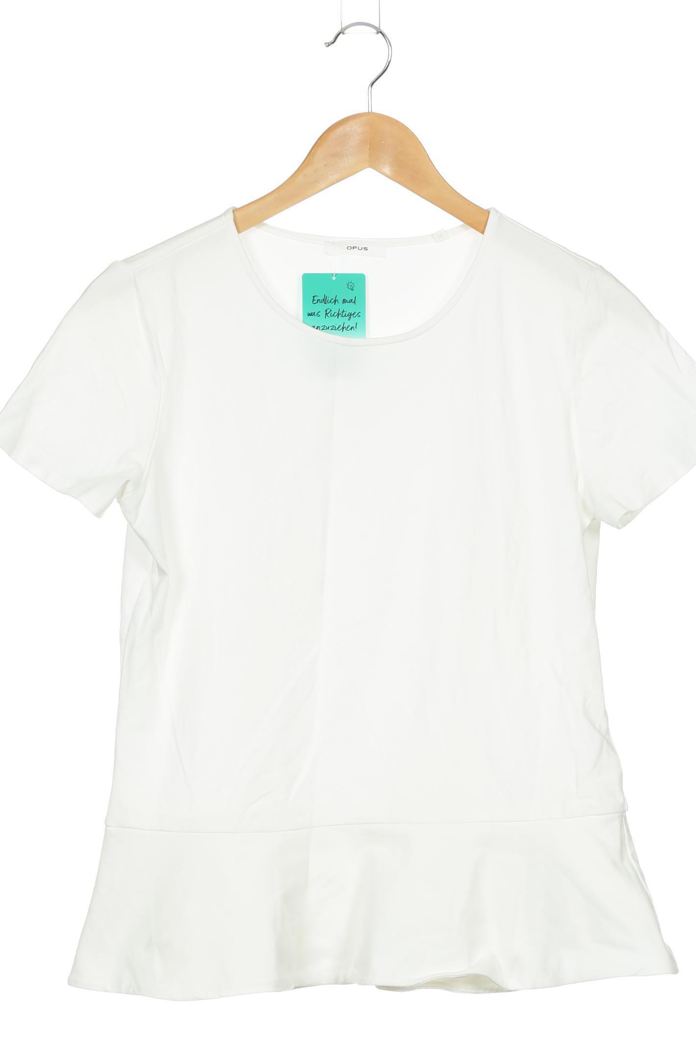 

Opus Damen T-Shirt, weiß, Gr. 38