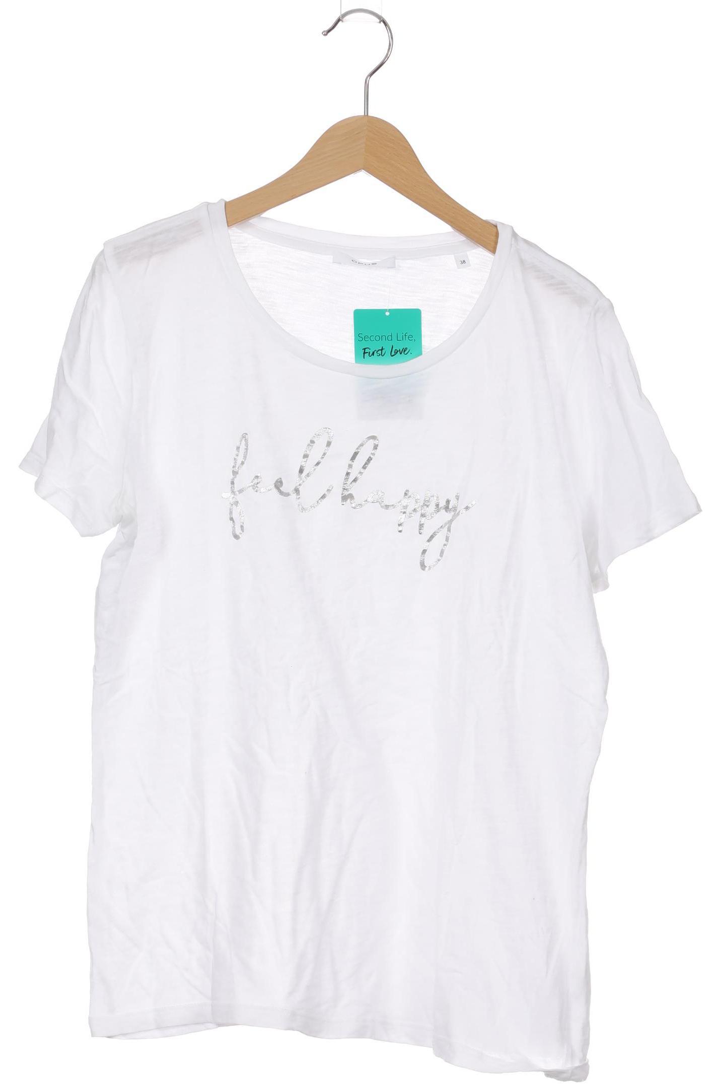 

Opus Damen T-Shirt, weiß, Gr. 38