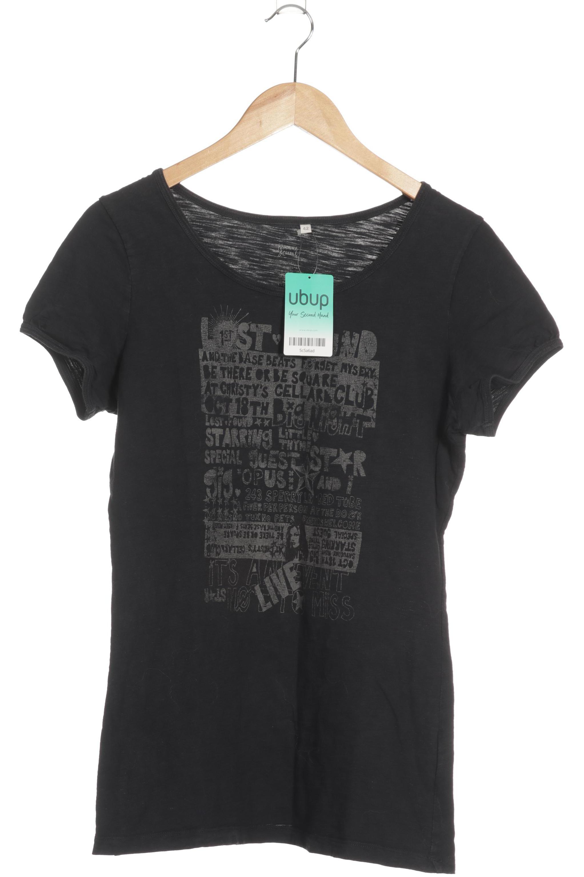 

Opus Damen T-Shirt, blau, Gr. 42