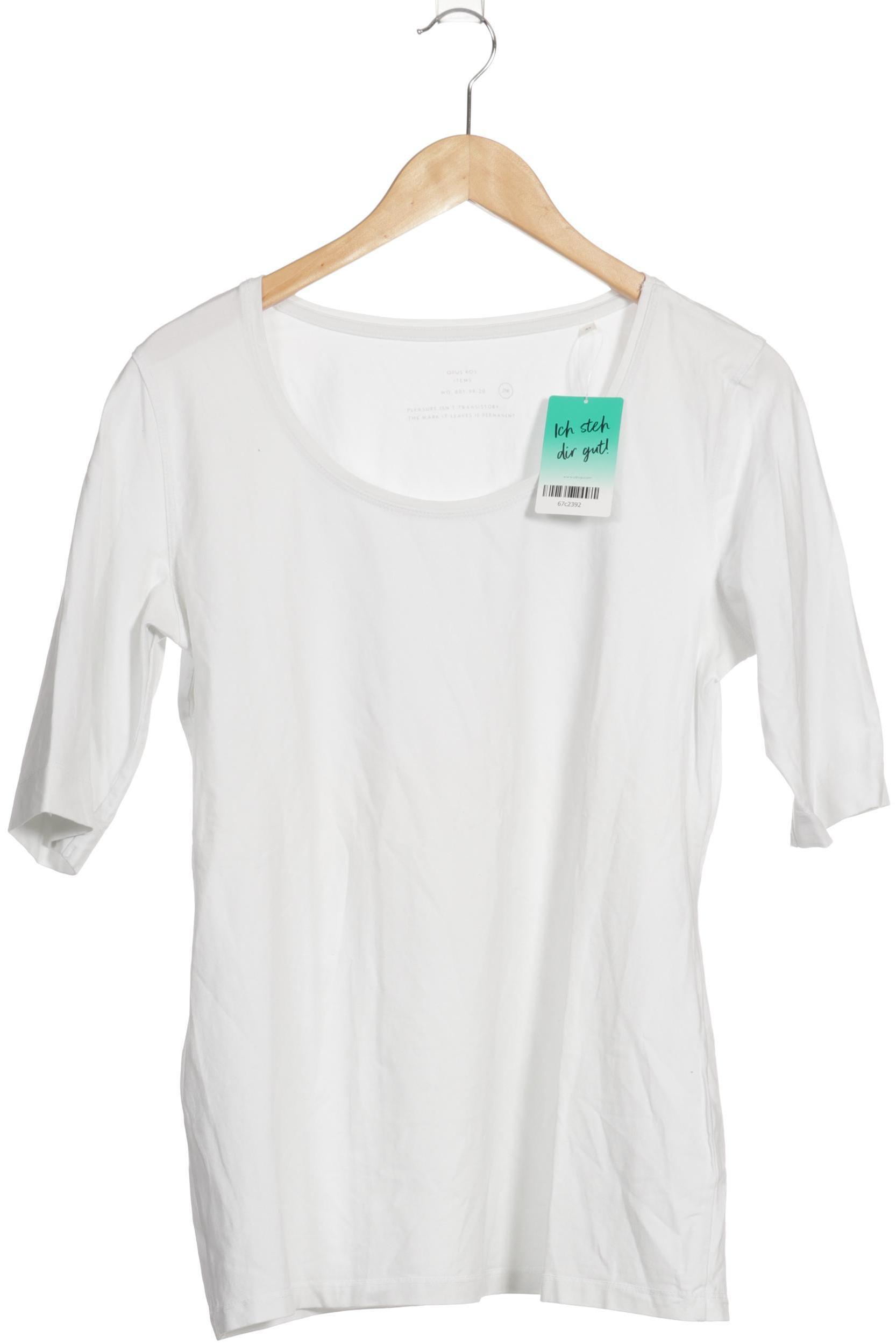 

Opus Damen T-Shirt, weiß, Gr. 44