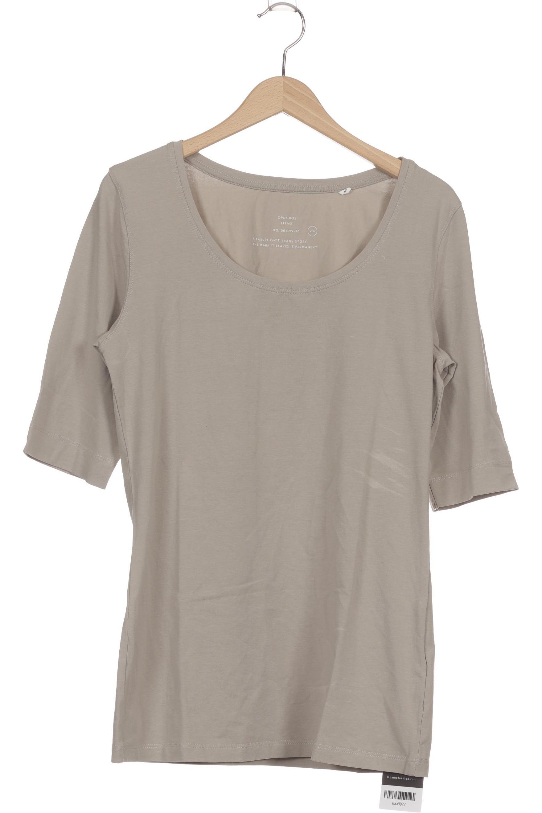 

Opus Damen T-Shirt, beige, Gr. 40