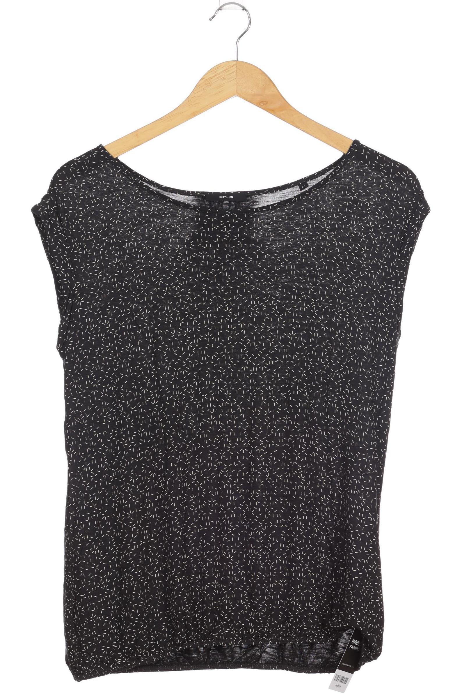 

Opus Damen T-Shirt, schwarz, Gr. 40