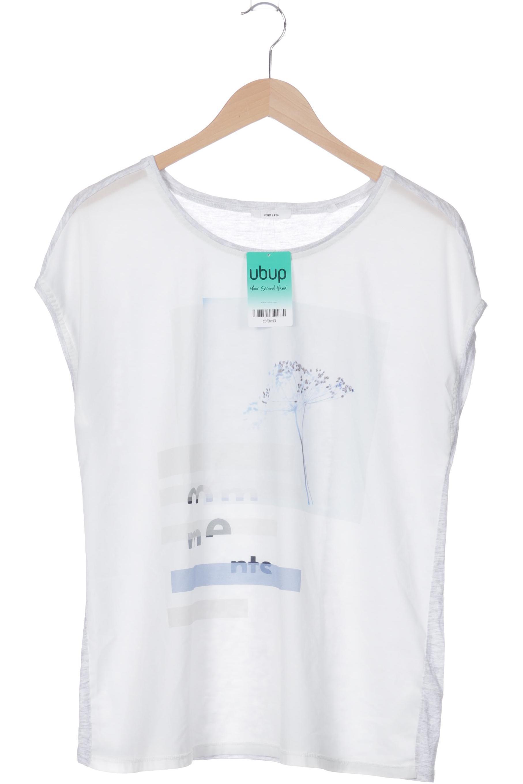 

Opus Damen T-Shirt, weiß, Gr. 38