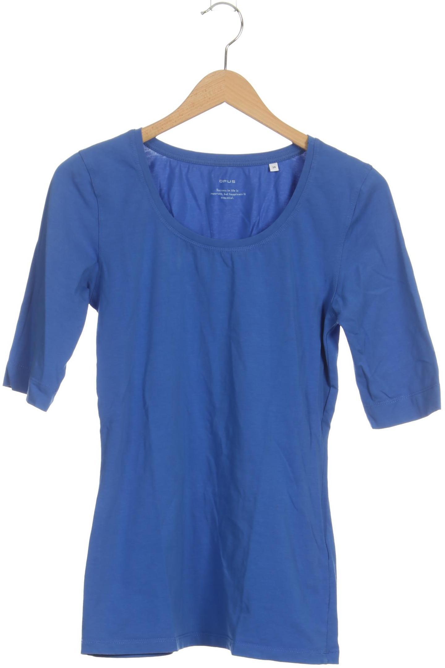 

Opus Damen T-Shirt, blau, Gr. 38