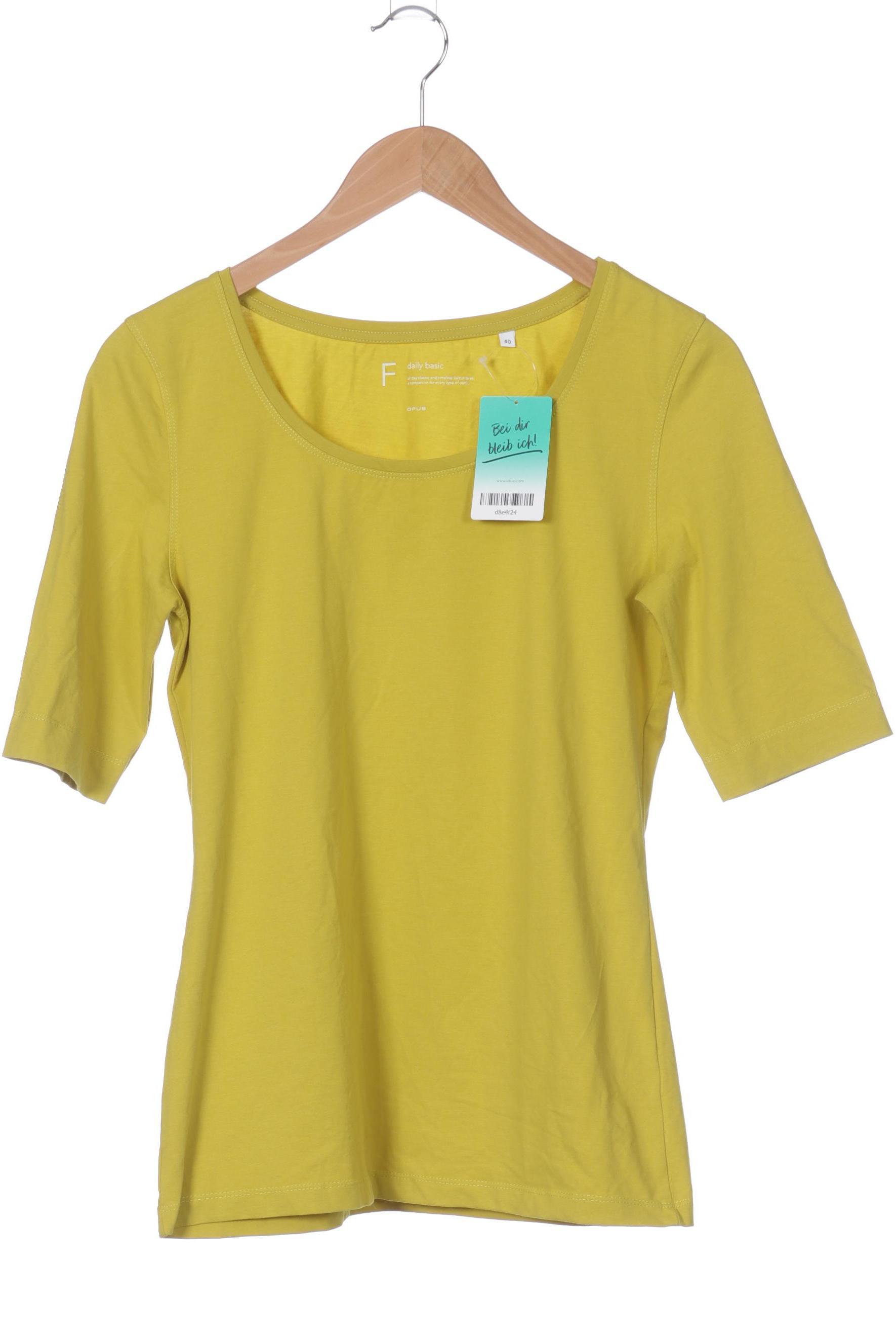 

Opus Damen T-Shirt, gelb, Gr. 40