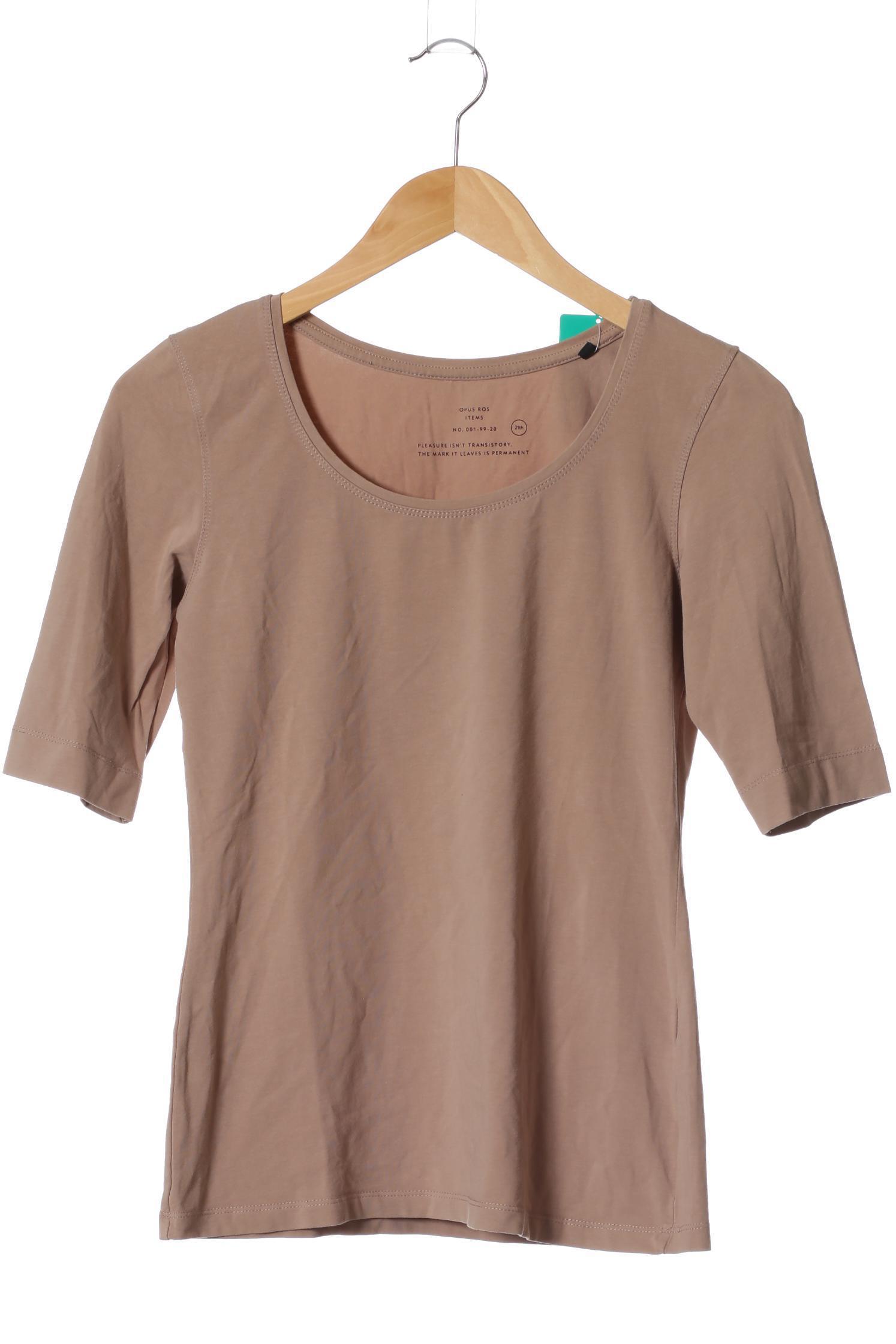

Opus Damen T-Shirt, beige, Gr. 36