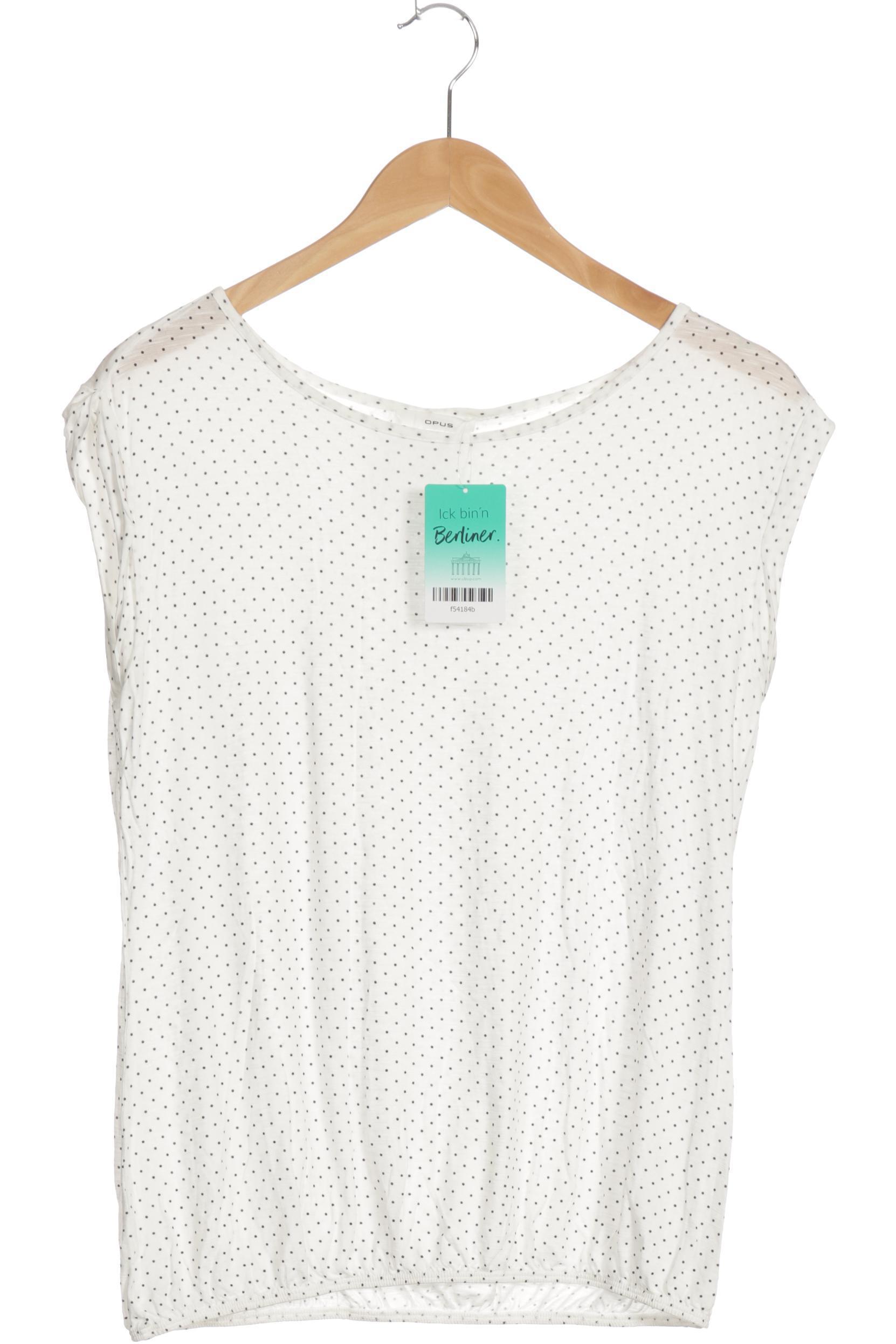 

Opus Damen T-Shirt, weiß, Gr. 36