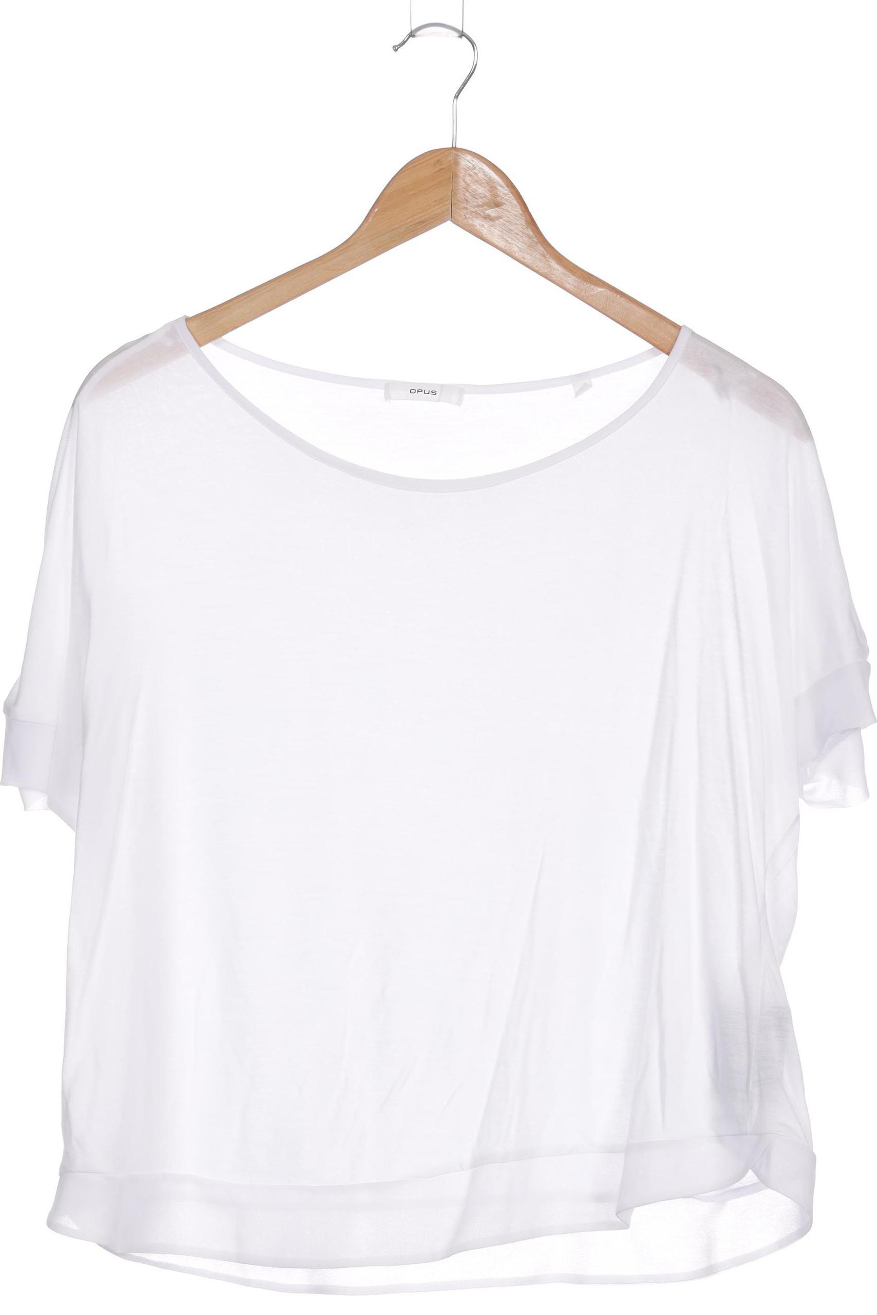 

Opus Damen T-Shirt, weiß, Gr. 38