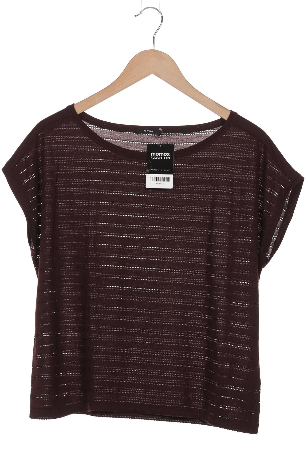 

Opus Damen T-Shirt, braun, Gr. 38