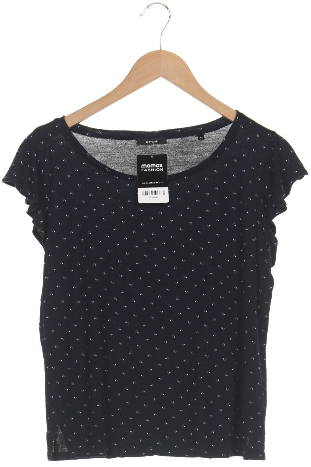 

Opus Damen T-Shirt, marineblau, Gr. 42