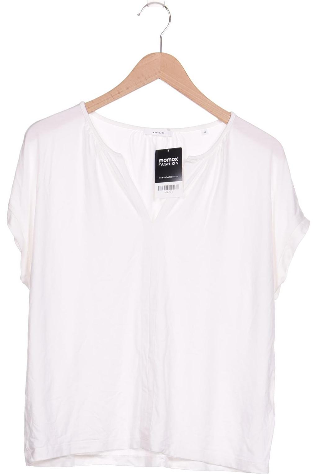 

Opus Damen T-Shirt, weiß, Gr. 40