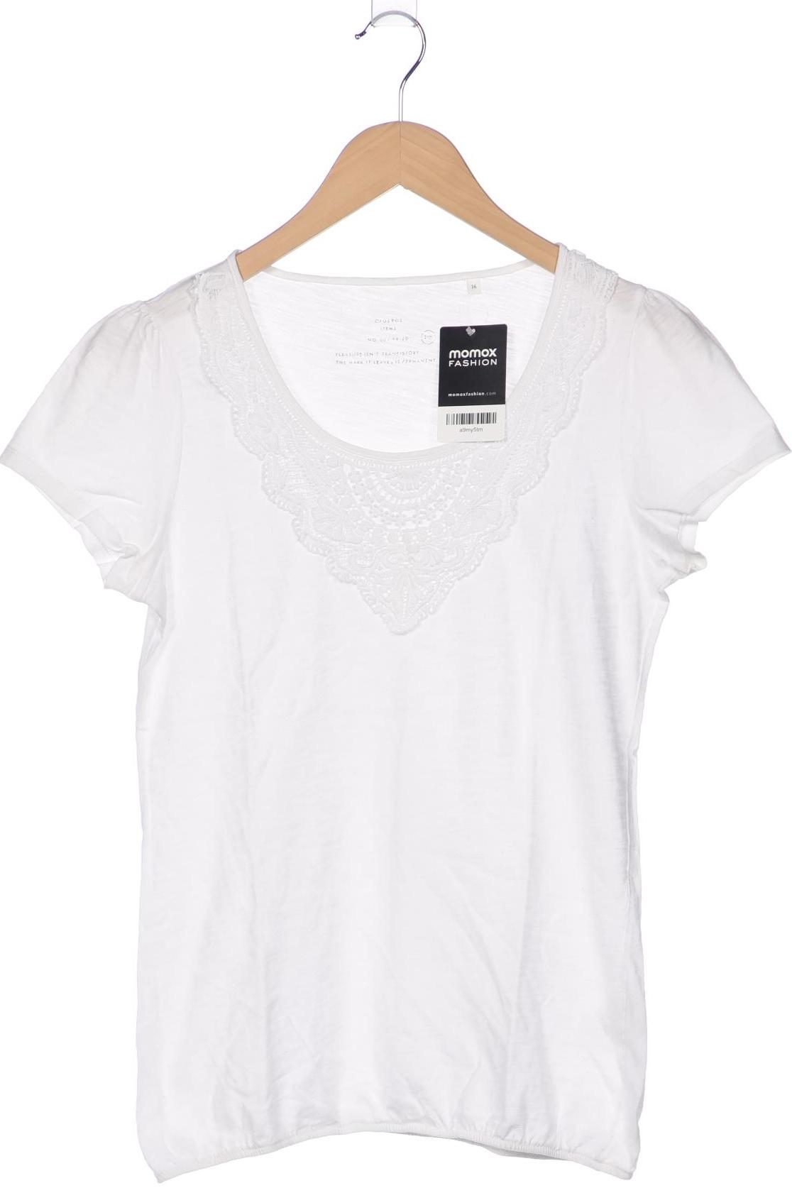 

Opus Damen T-Shirt, weiß, Gr. 36
