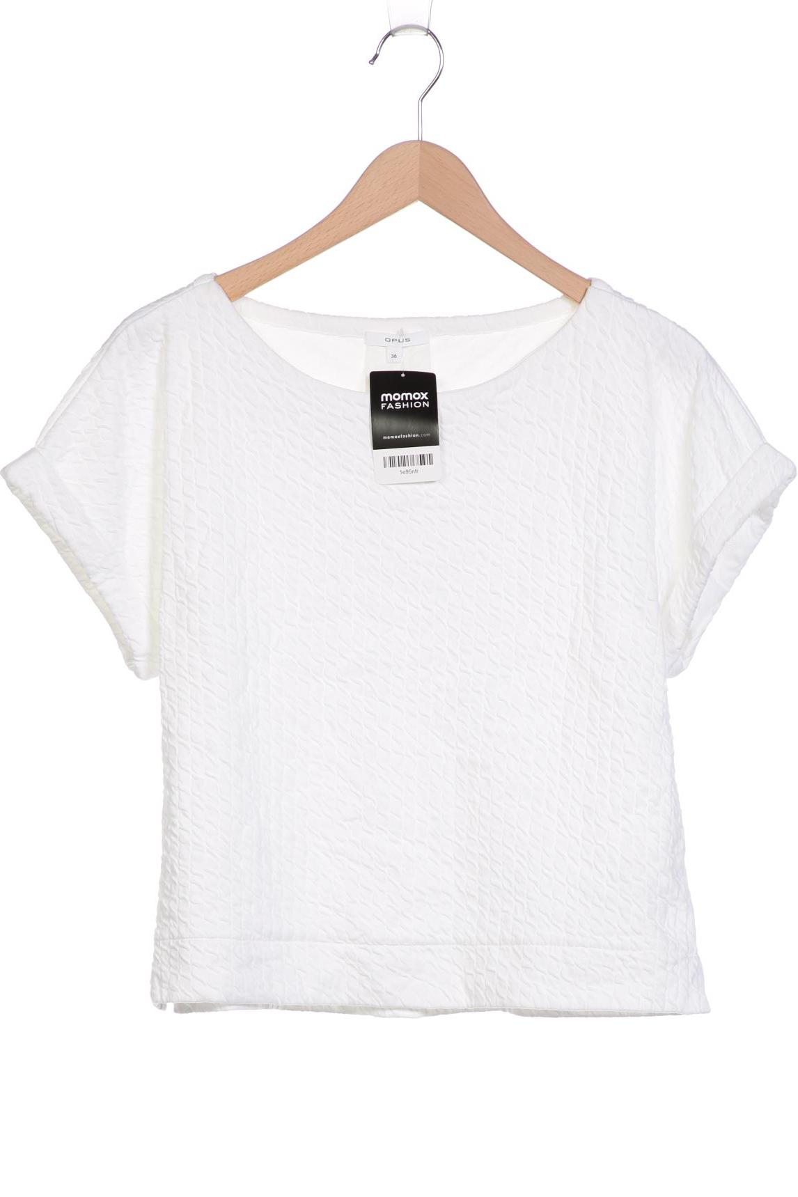 

Opus Damen T-Shirt, weiß, Gr. 36