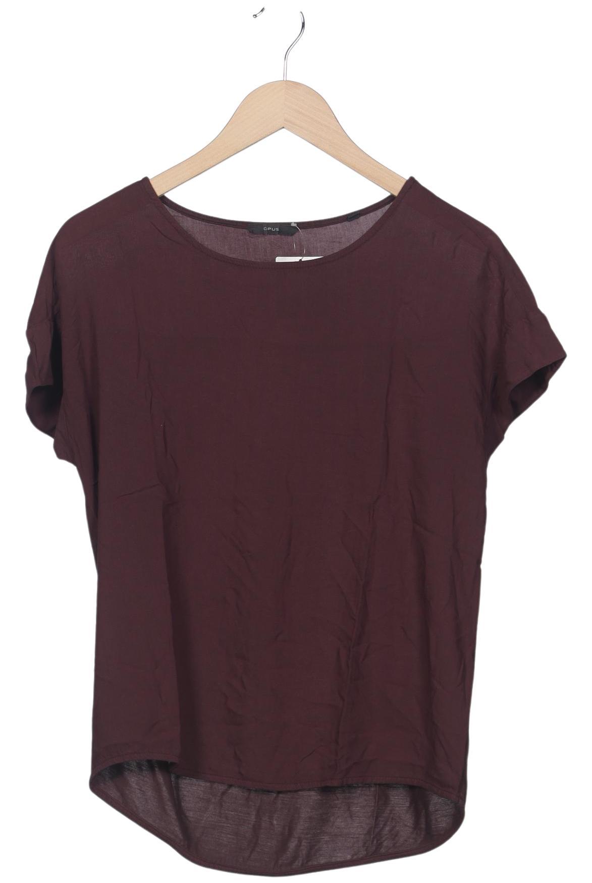 

Opus Damen T-Shirt, bordeaux, Gr. 36