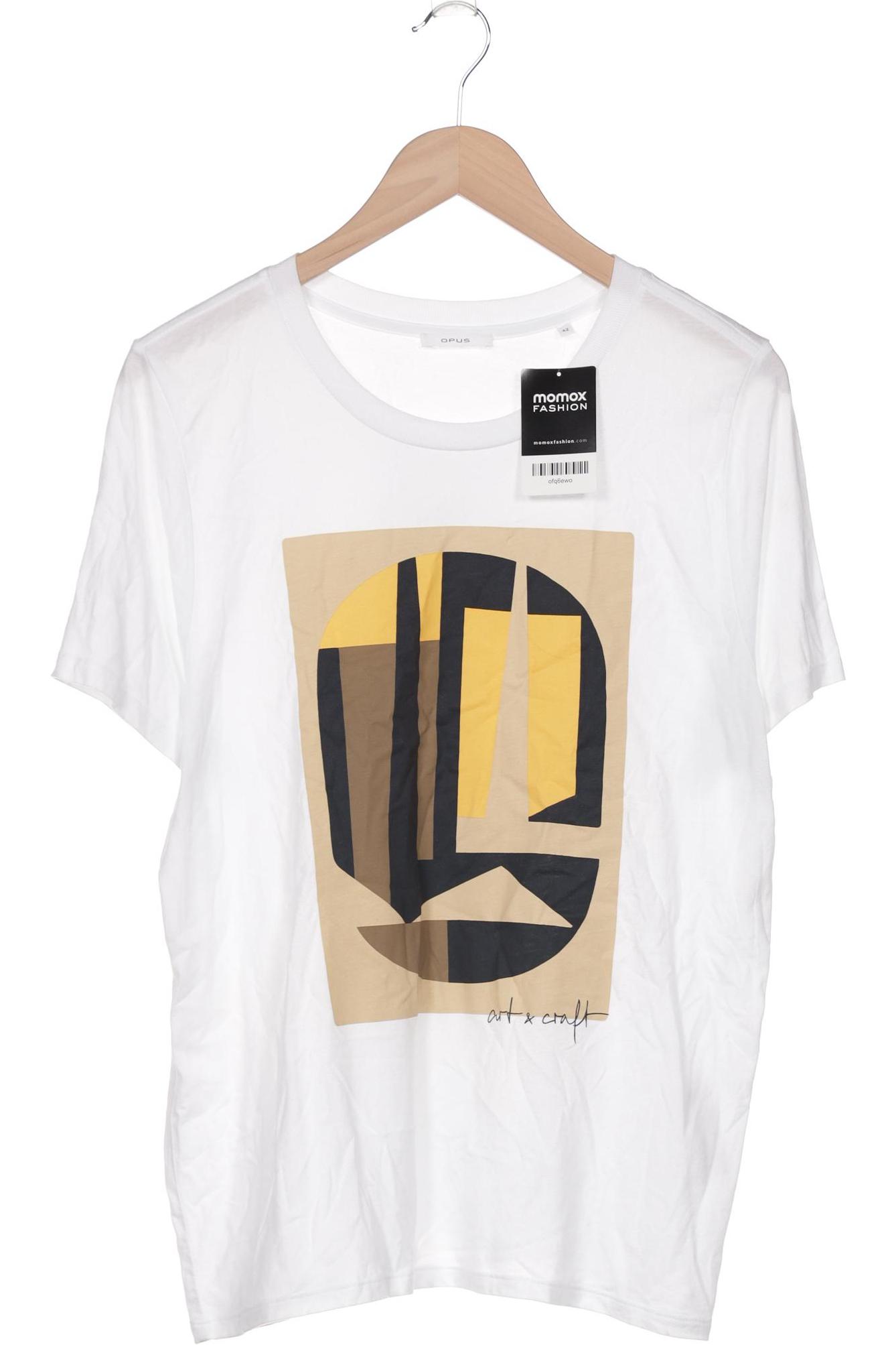 

Opus Damen T-Shirt, weiß, Gr. 42