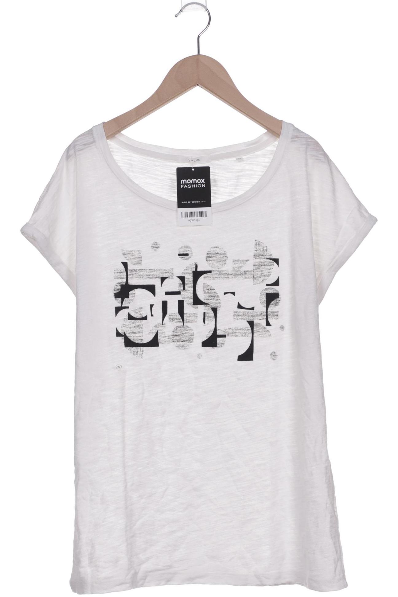 

Opus Damen T-Shirt, weiß, Gr. 44