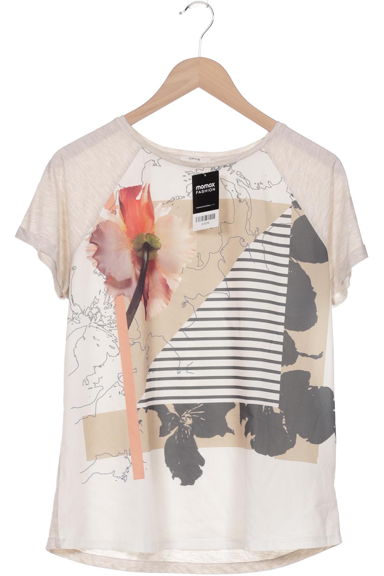 

Opus Damen T-Shirt, beige, Gr. 40