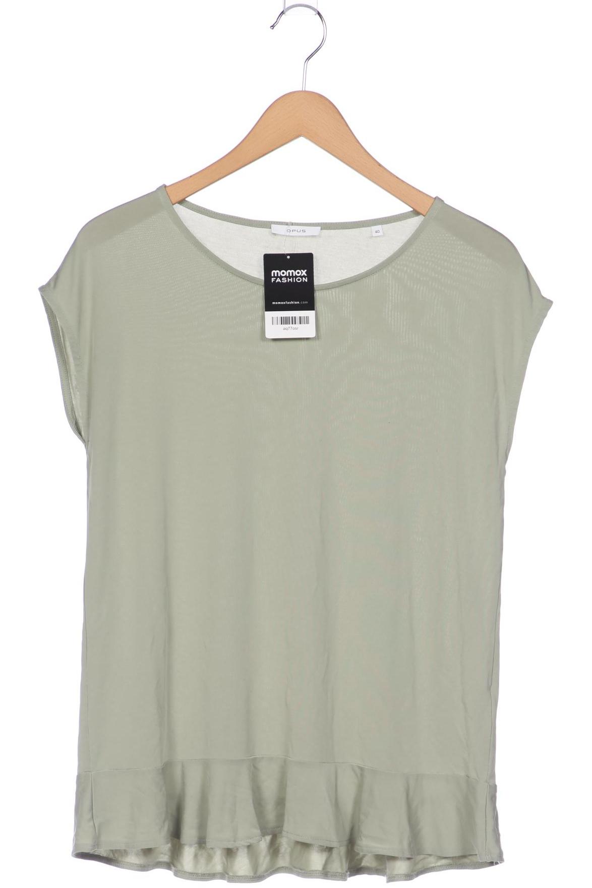 

Opus Damen T-Shirt, grün, Gr. 40