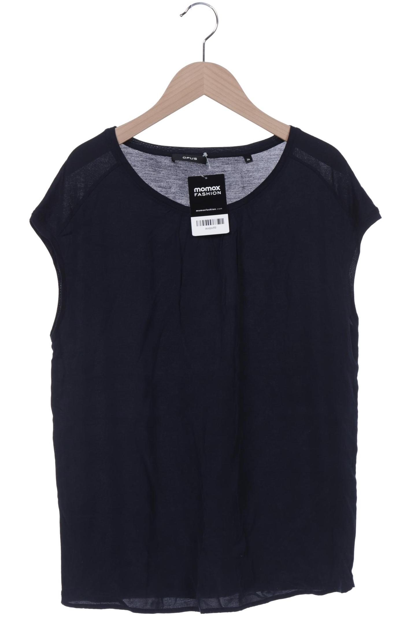 

Opus Damen T-Shirt, marineblau, Gr. 36