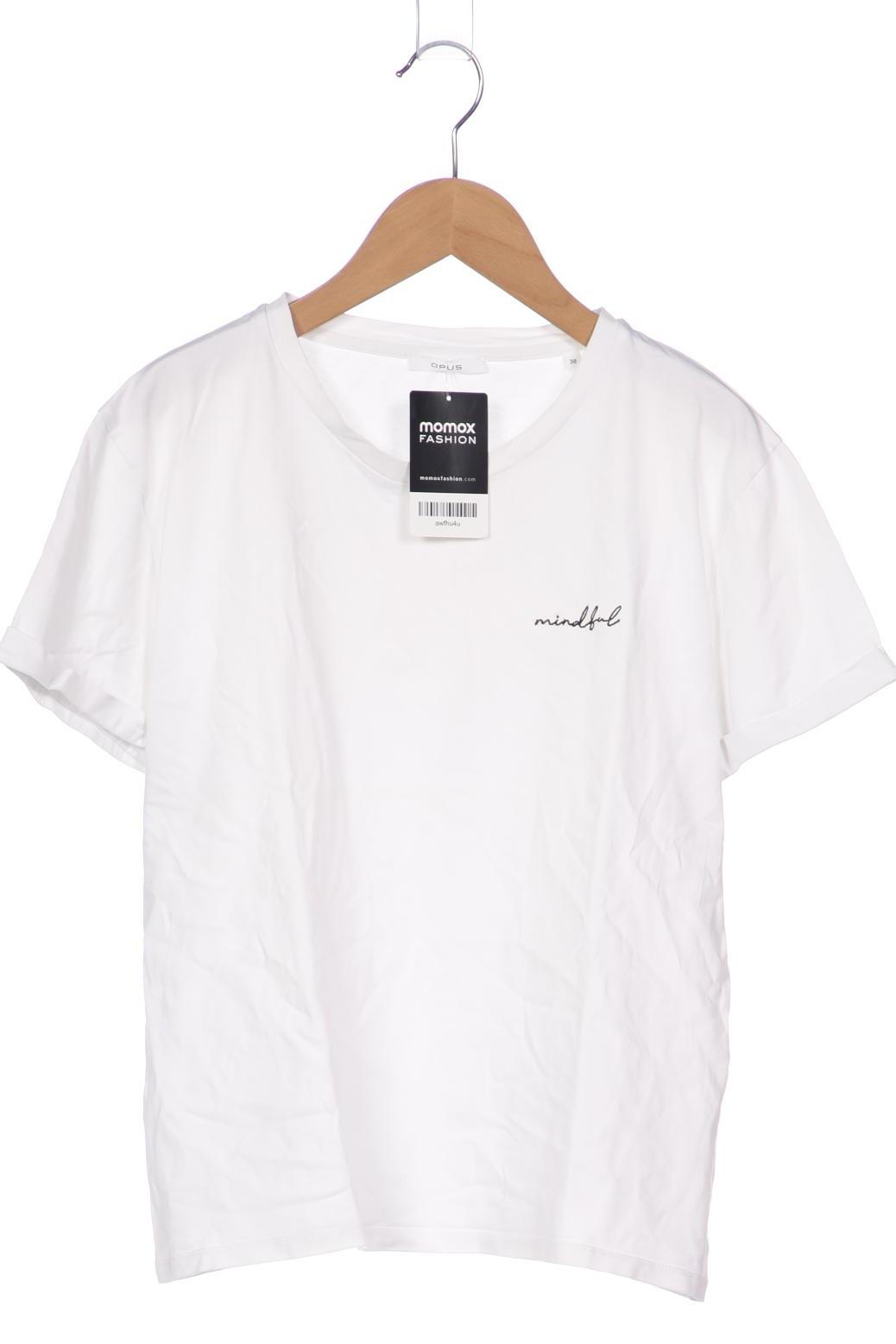 

Opus Damen T-Shirt, weiß, Gr. 38