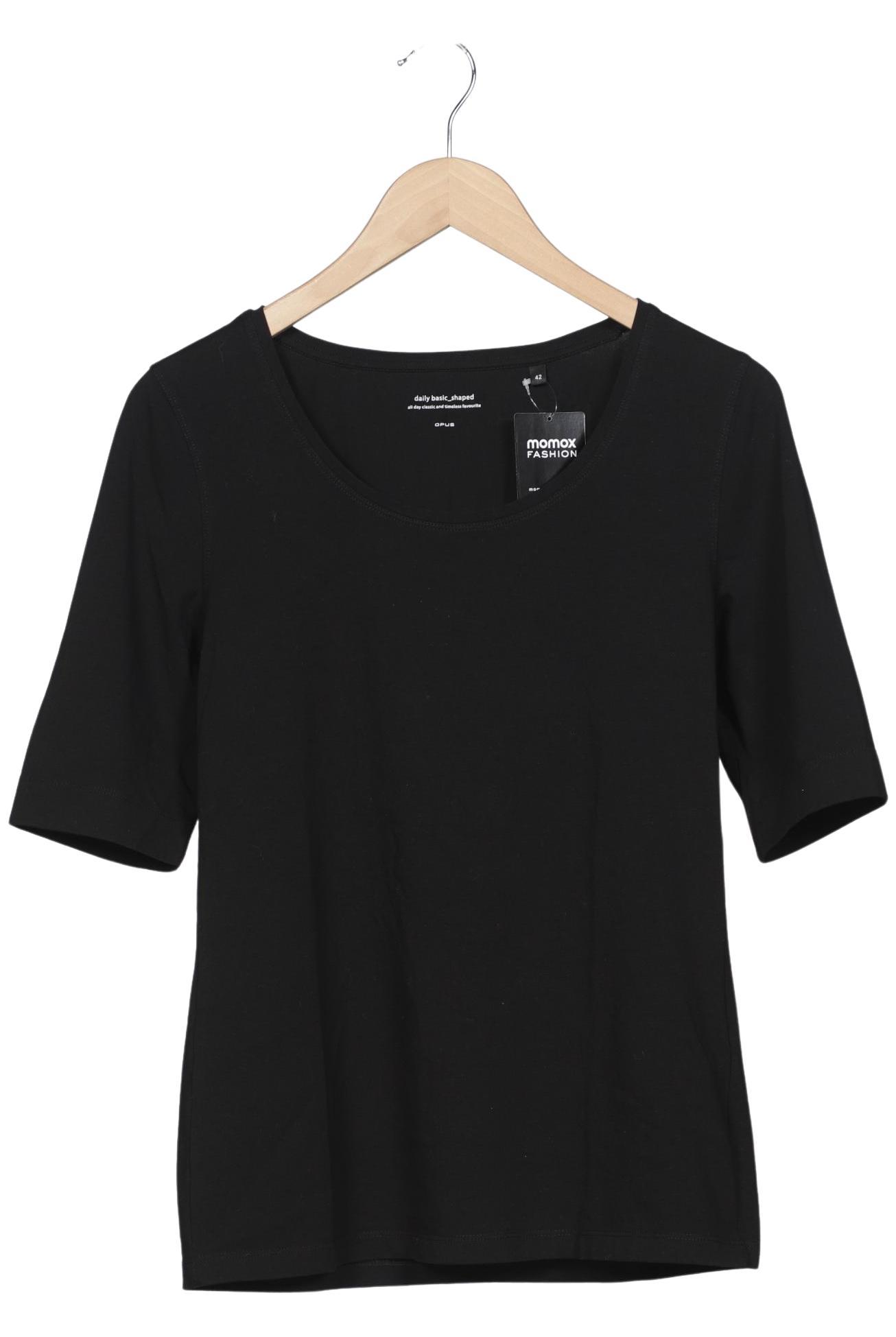 

Opus Damen T-Shirt, schwarz, Gr. 42