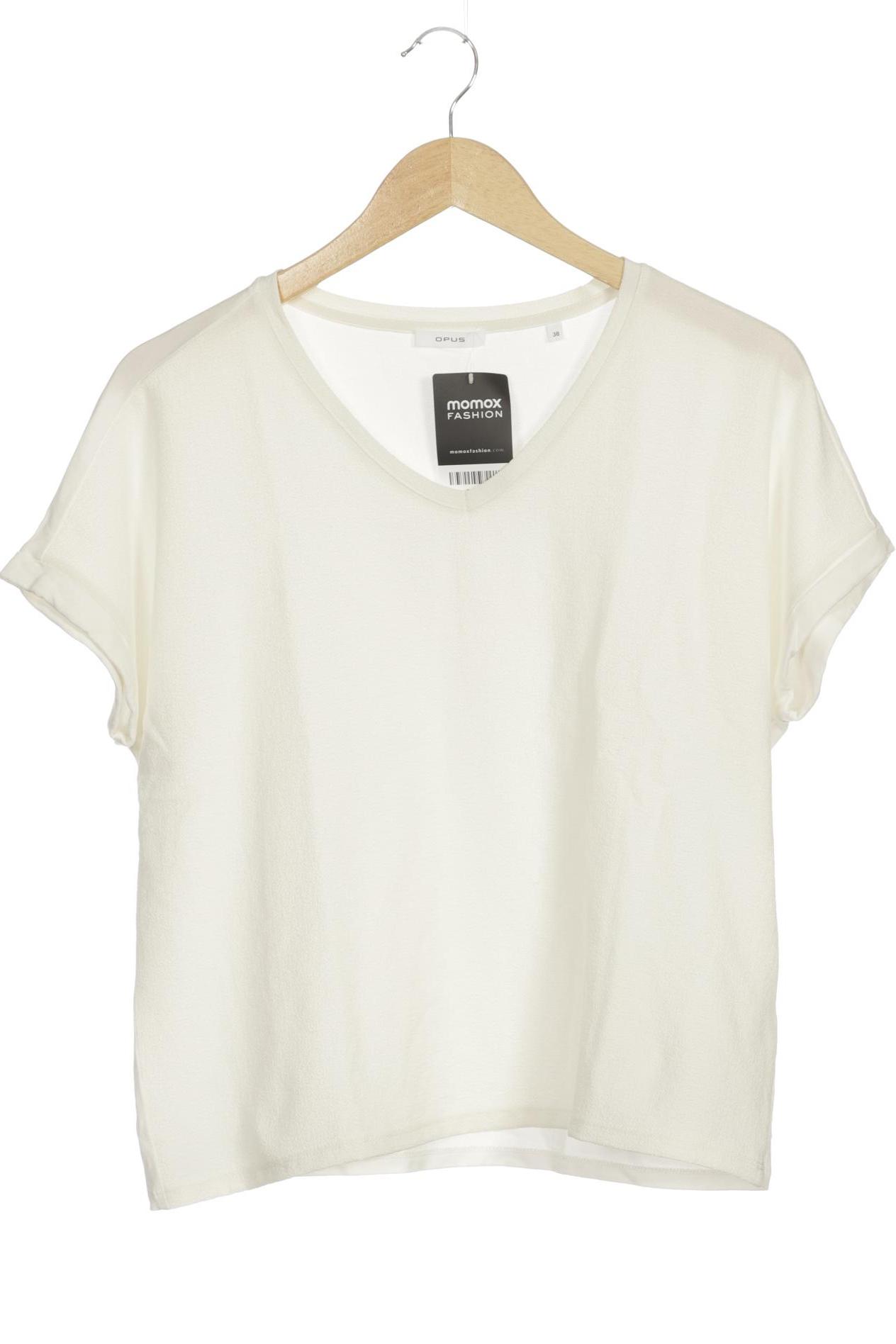 

Opus Damen T-Shirt, weiß, Gr. 38