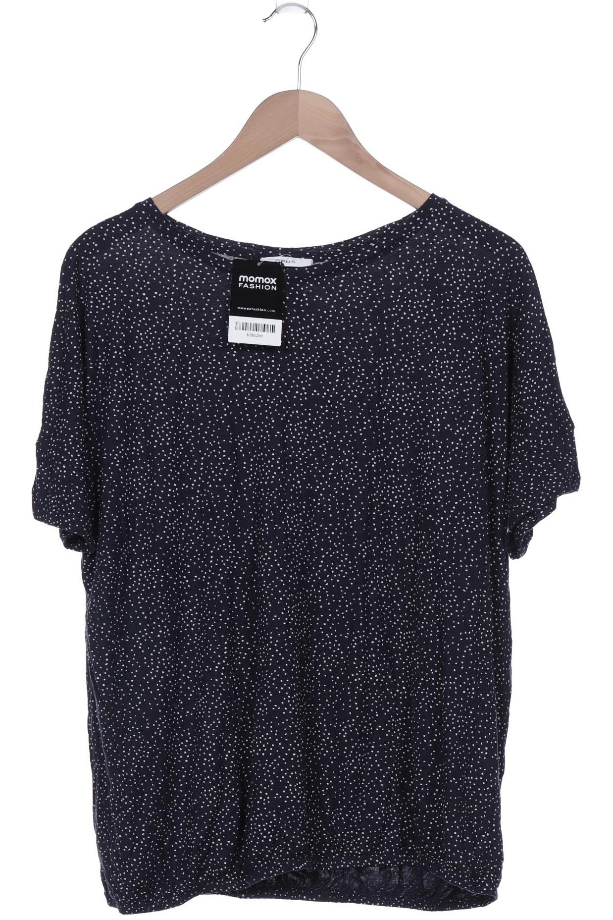 

Opus Damen T-Shirt, marineblau, Gr. 42