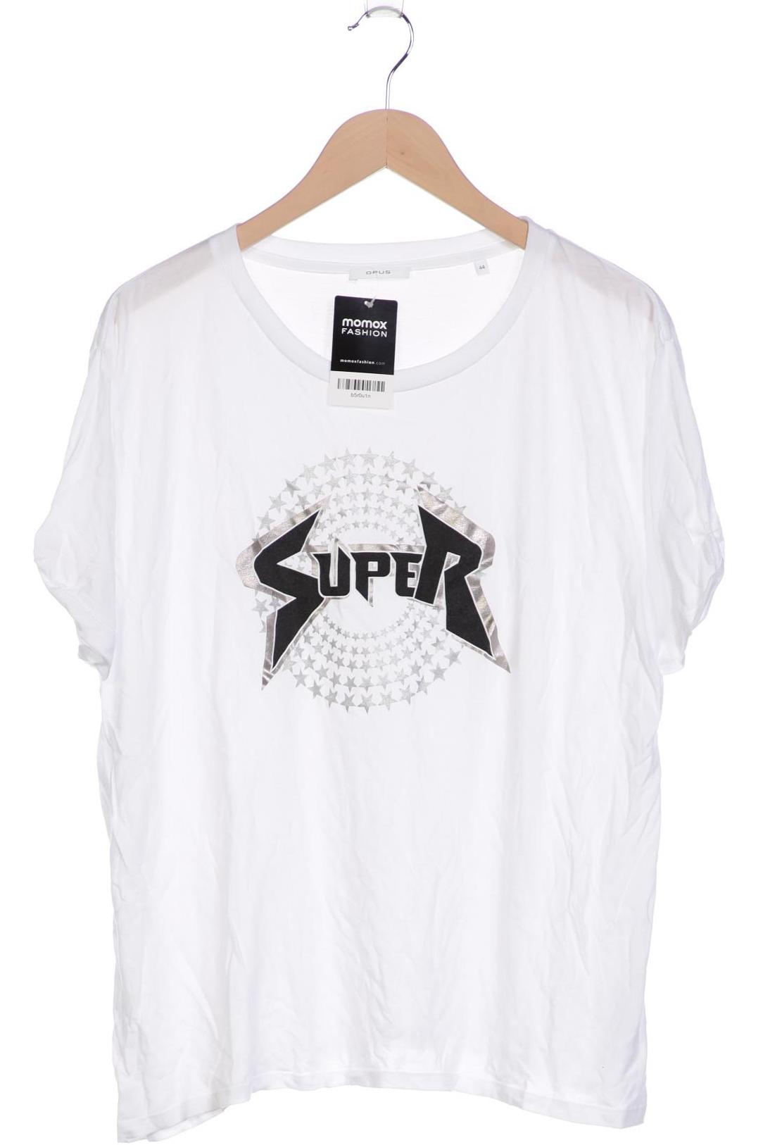 

Opus Damen T-Shirt, weiß, Gr. 44