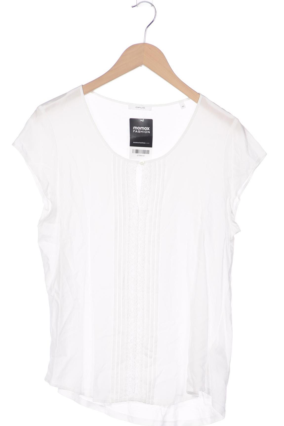 

Opus Damen T-Shirt, weiß, Gr. 42